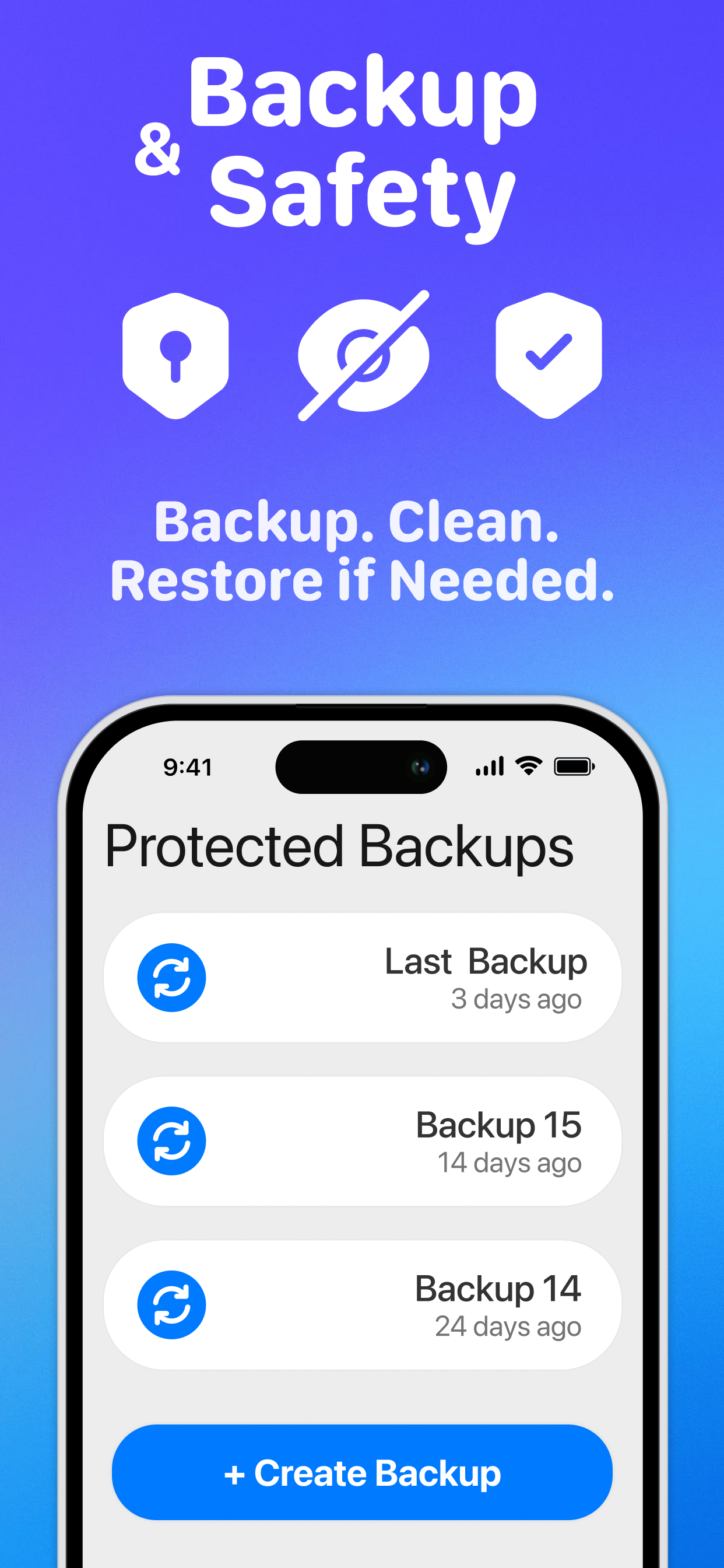 Screenshot 3 of Swipe Contacts Cleaner App