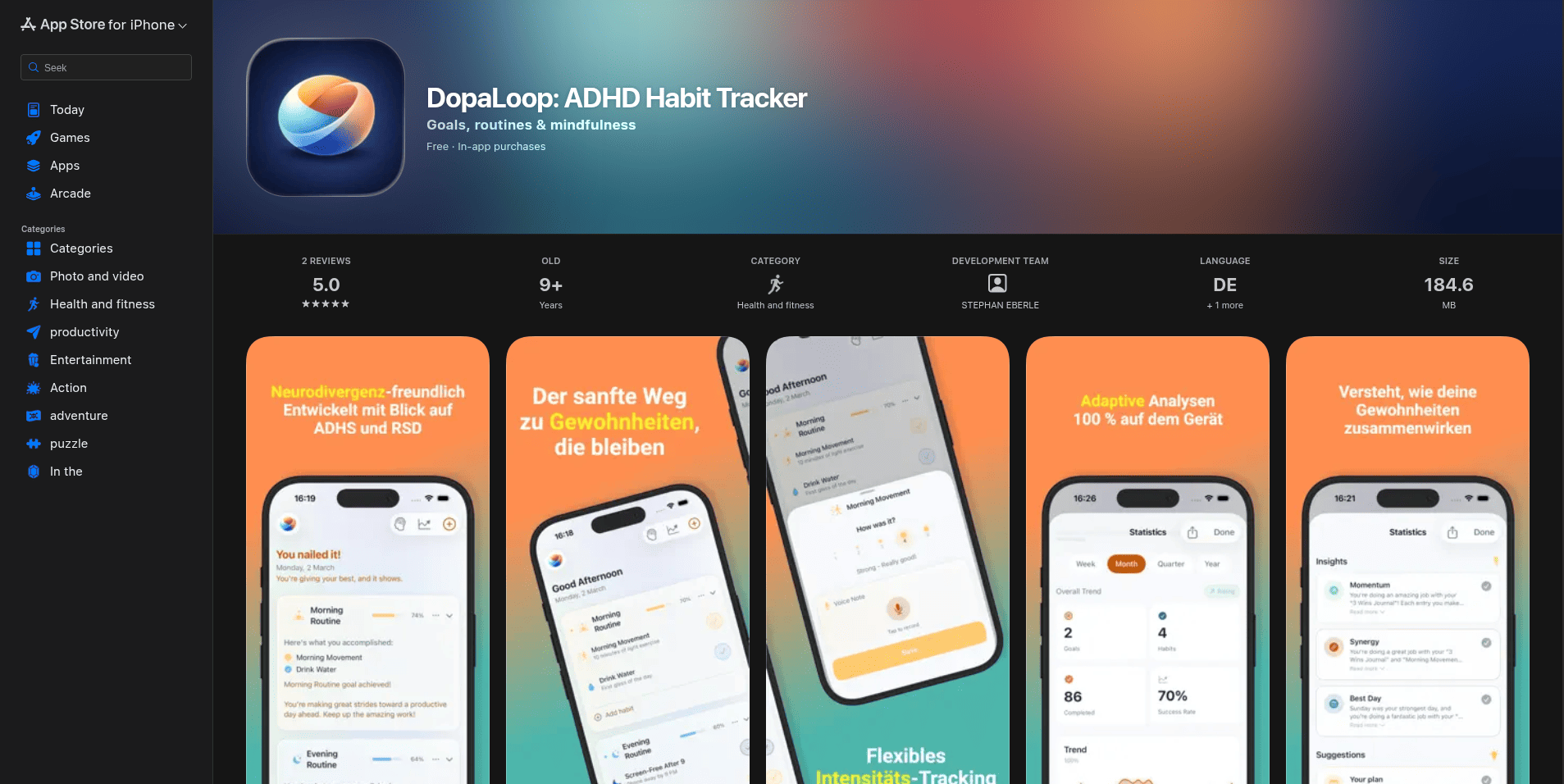 Screenshot 3 of DopaLoop