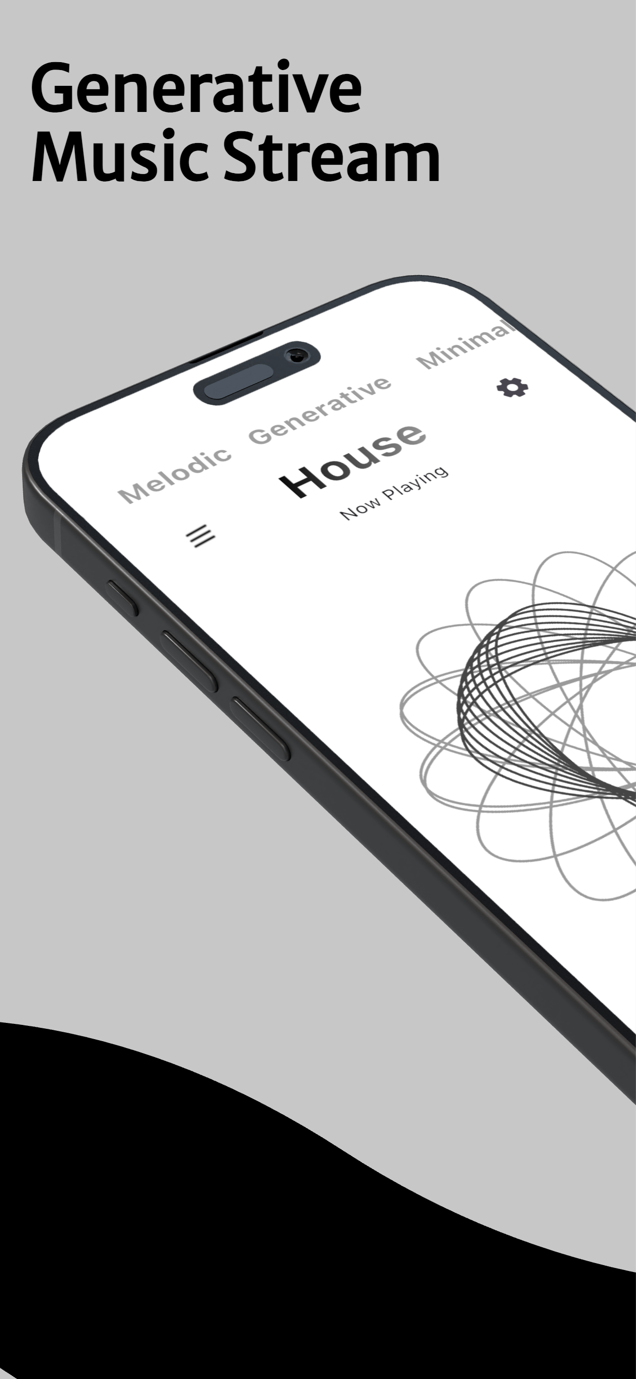 Screenshot 1 of Opus Lounge: AI Music Streams