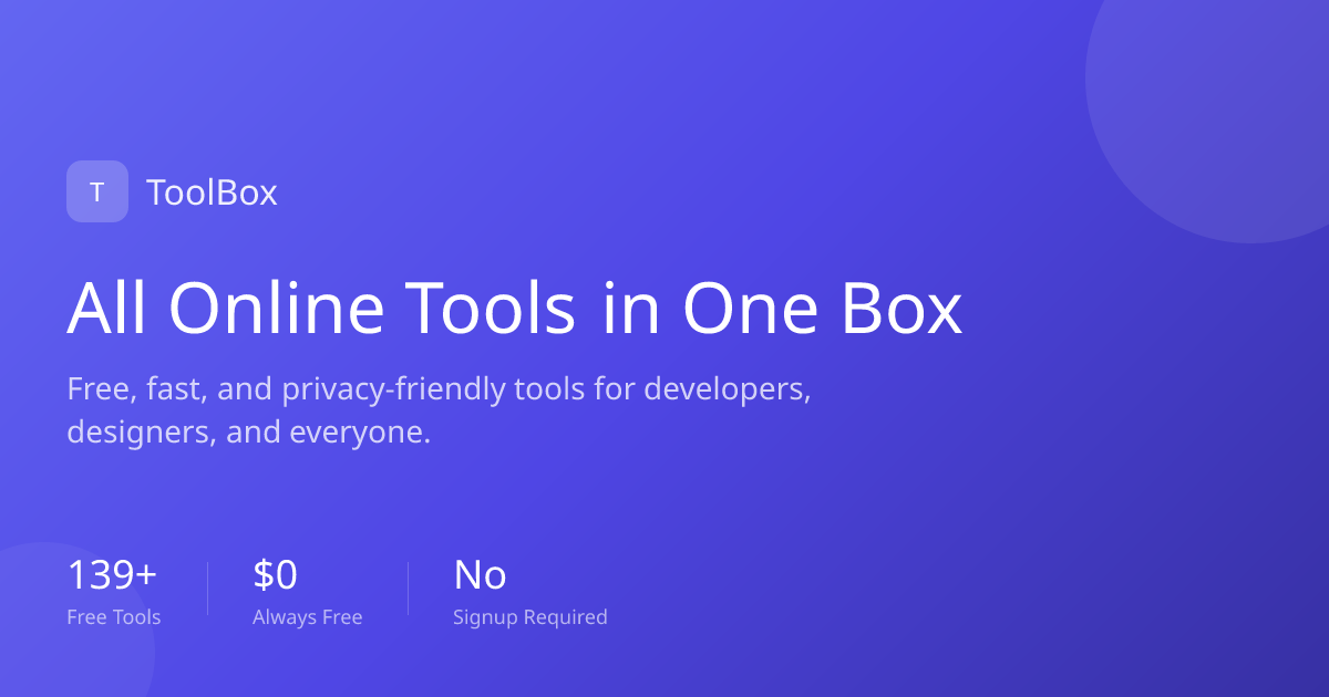 Screenshot 1 of ToolBox