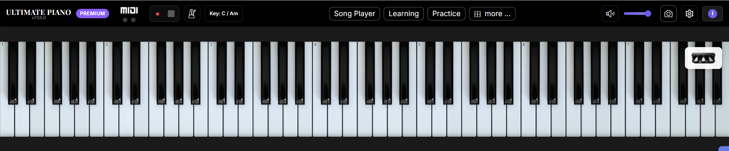 Screenshot 2 of The Ultimate Piano