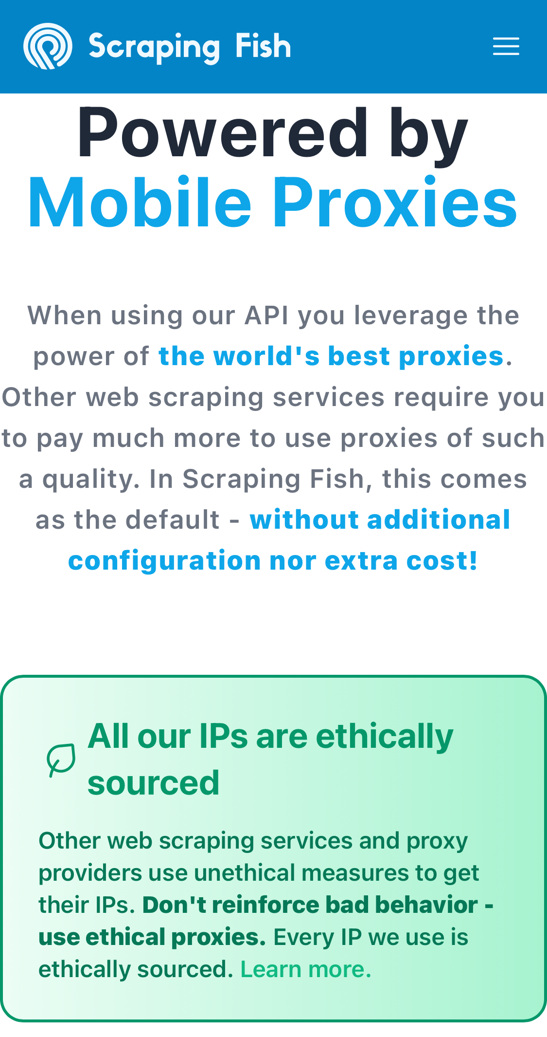 Screenshot 1 of Scraping Fish