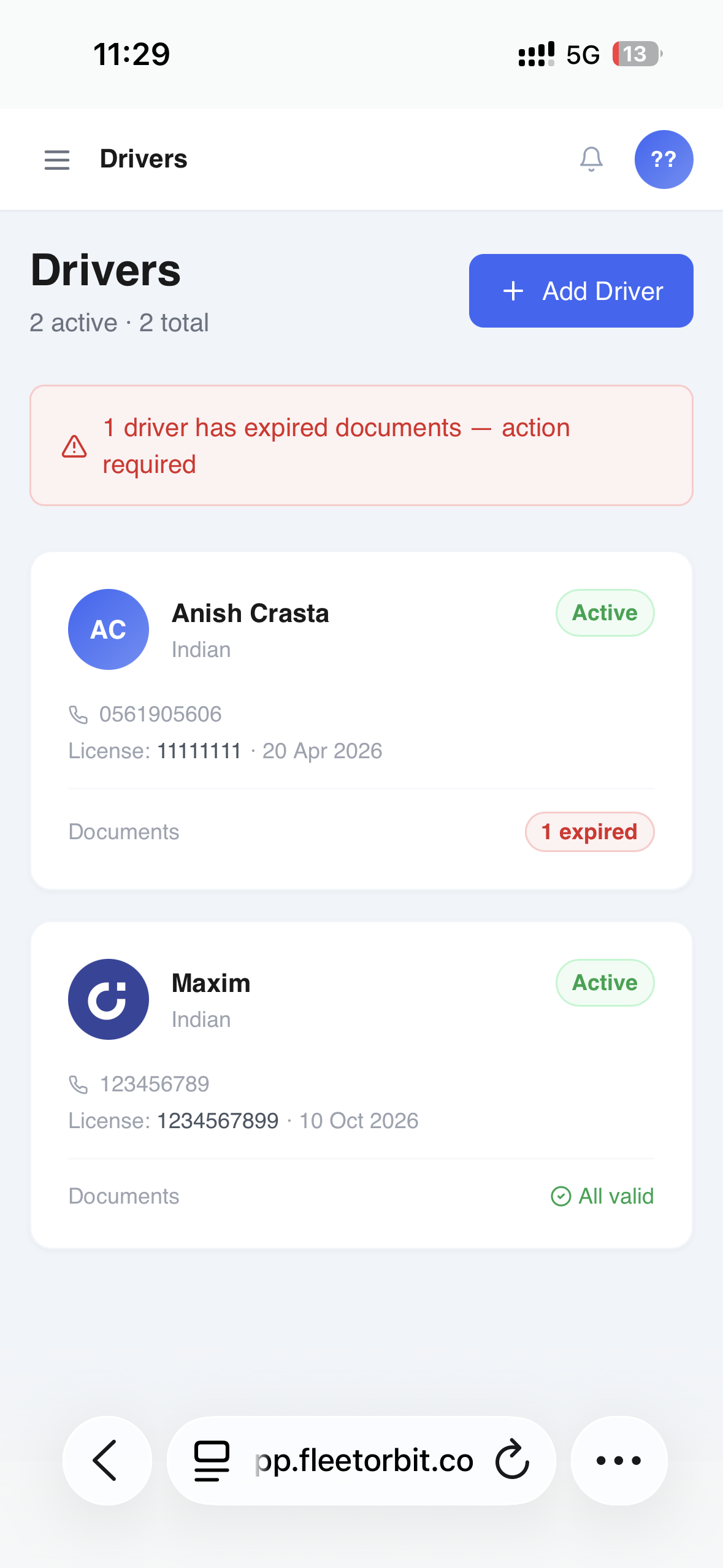 Screenshot 4 of FleetOrbit