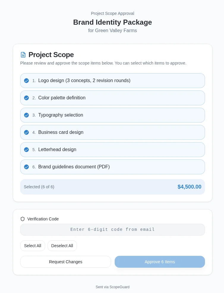 Screenshot 2 of ScopeGuard