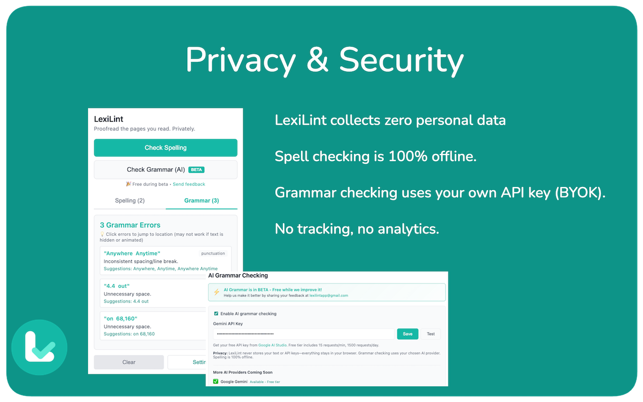 Screenshot 2 of LexiLint