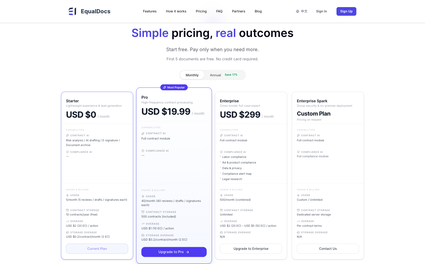 Screenshot 3 of EqualDocs AI