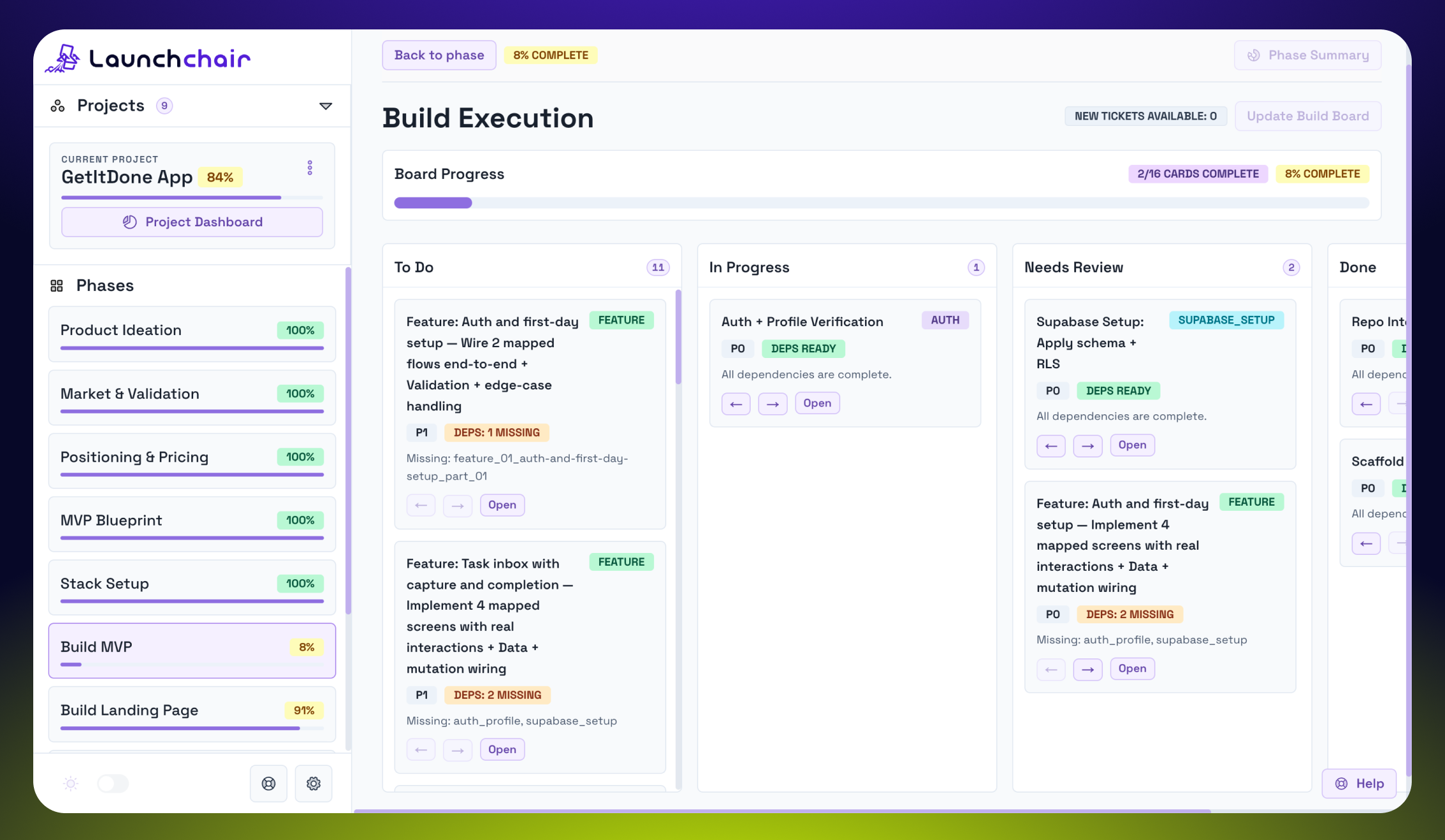 Screenshot 2 of LaunchChair