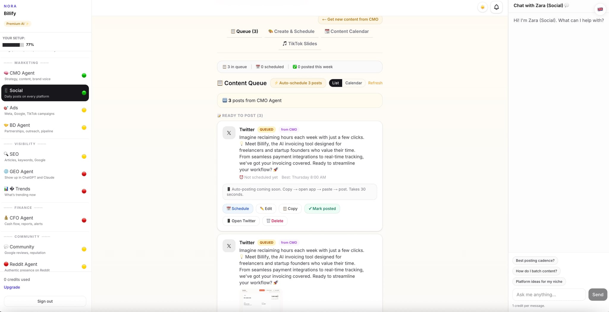 Screenshot 3 of NoraAI