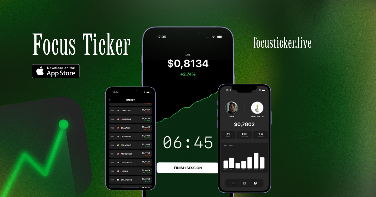 Screenshot 1 of Focus Ticker