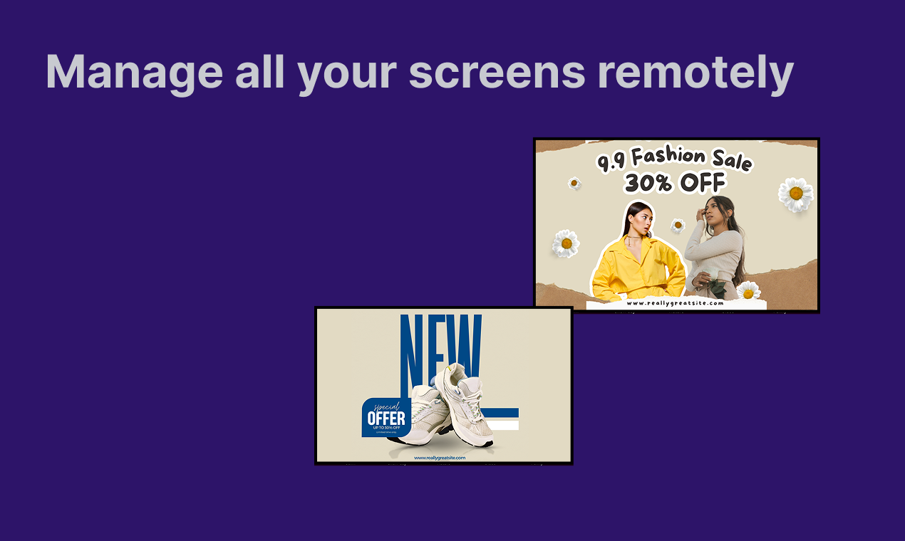Screenshot 2 of Buzzblender Digital Signage App