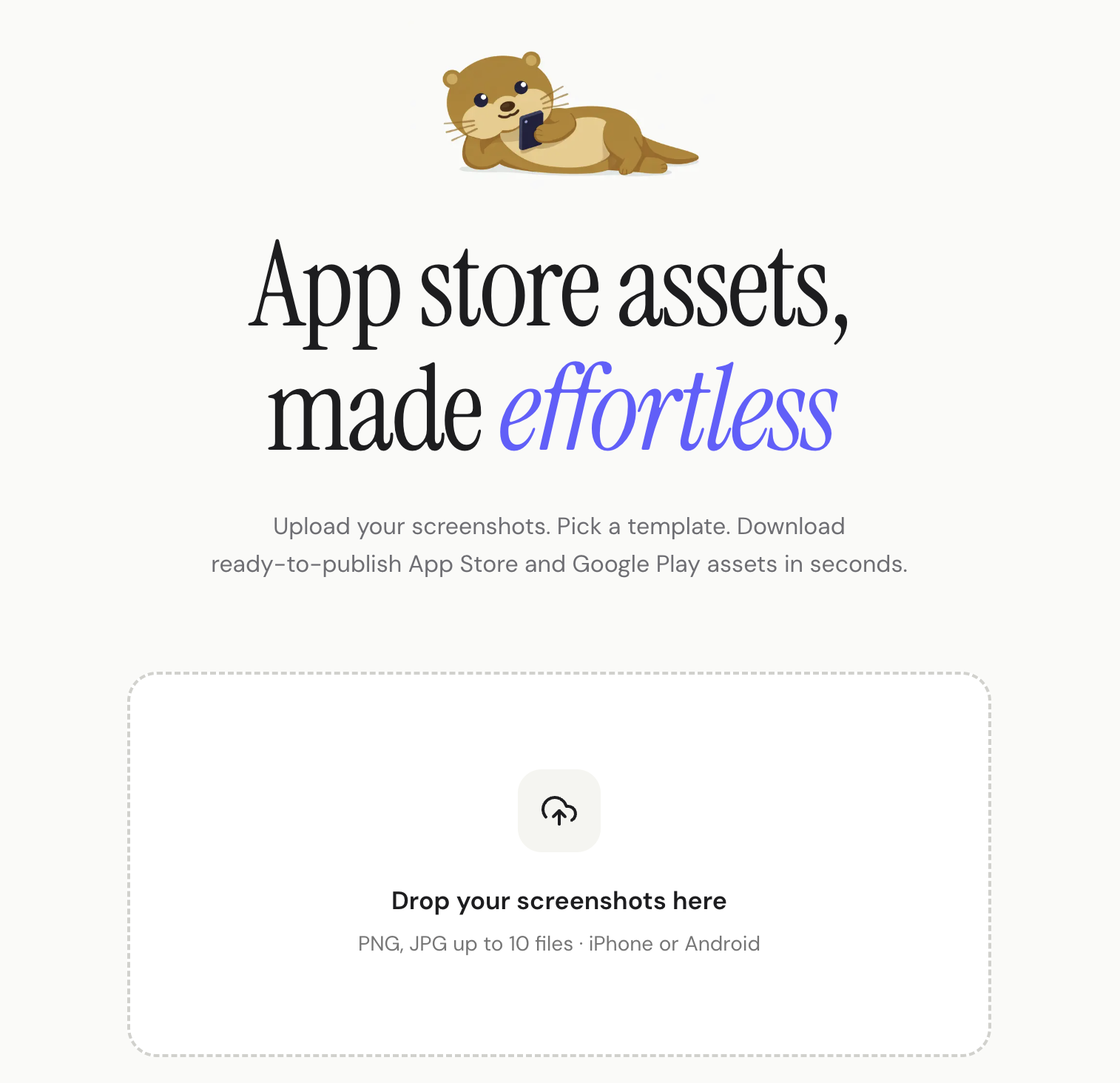 Screenshot 1 of App Store Screenshot Creator