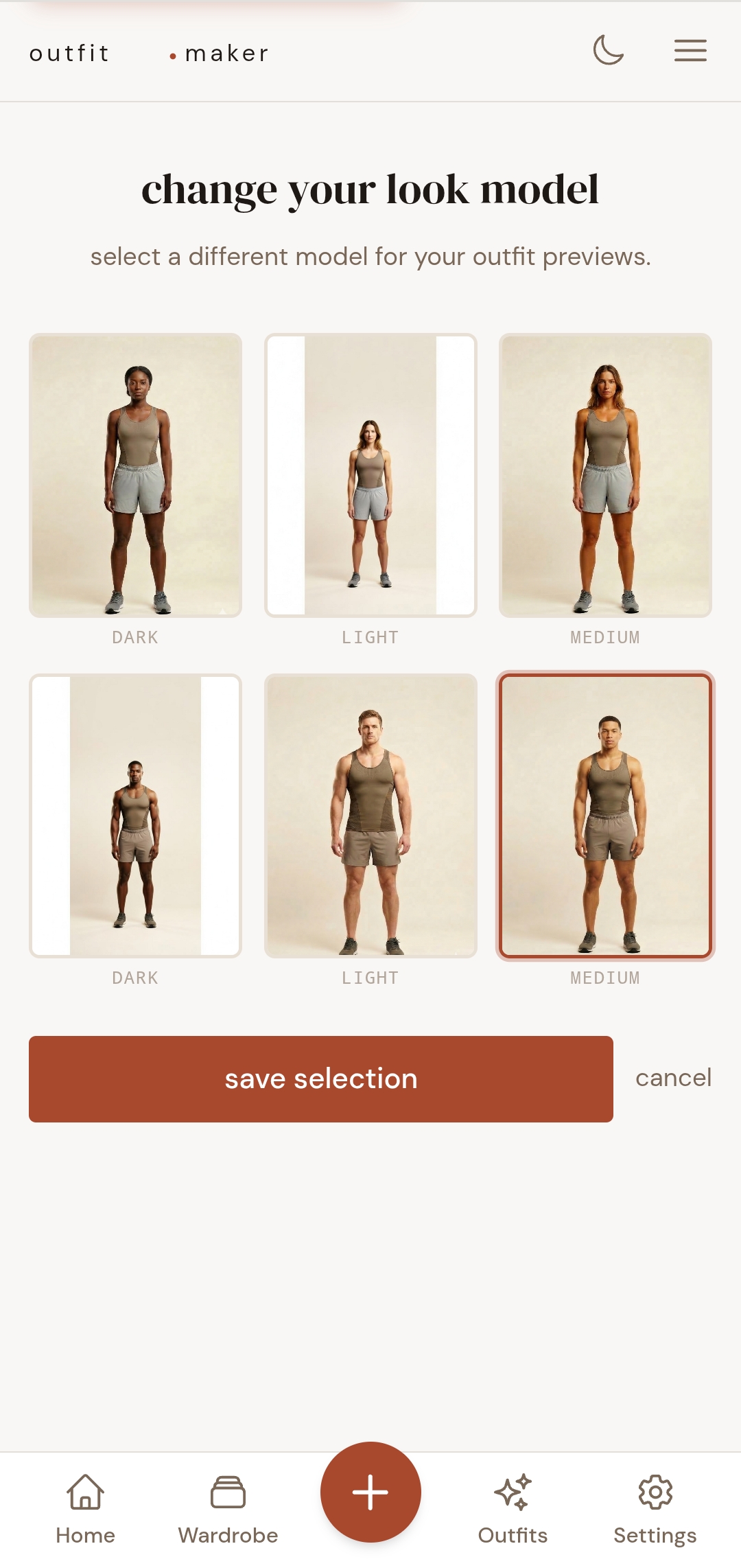 Screenshot 2 of OutfitMaker.ai