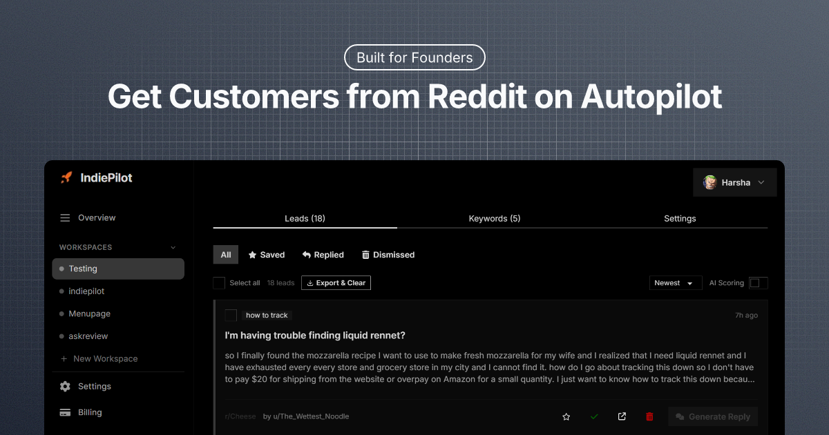 Screenshot 1 of IndiePilot