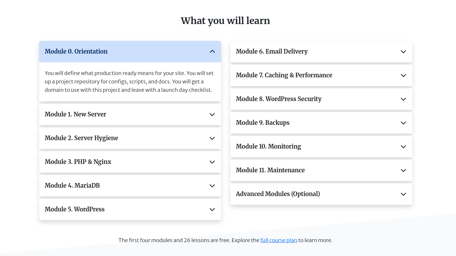 Screenshot 2 of Self-hosting WordPress Course