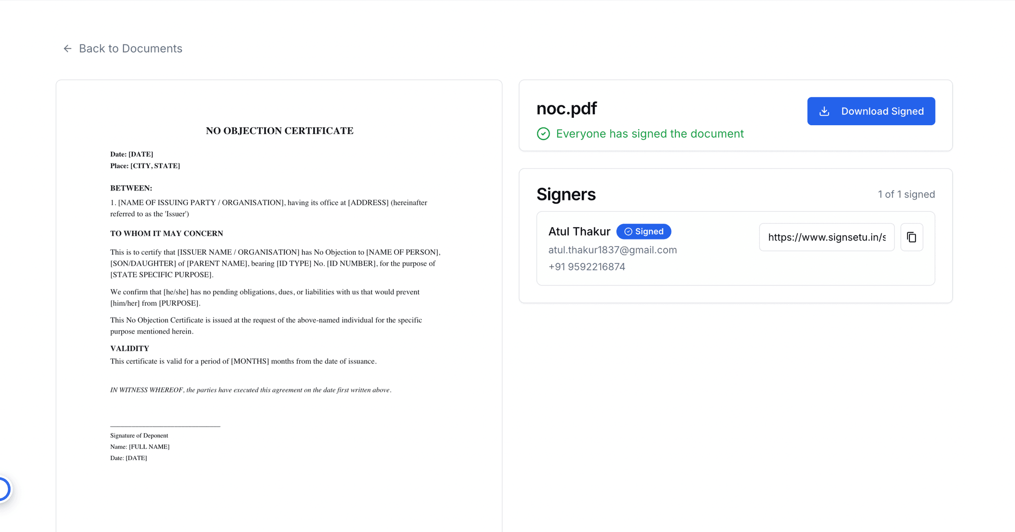 Screenshot 2 of SignSetu