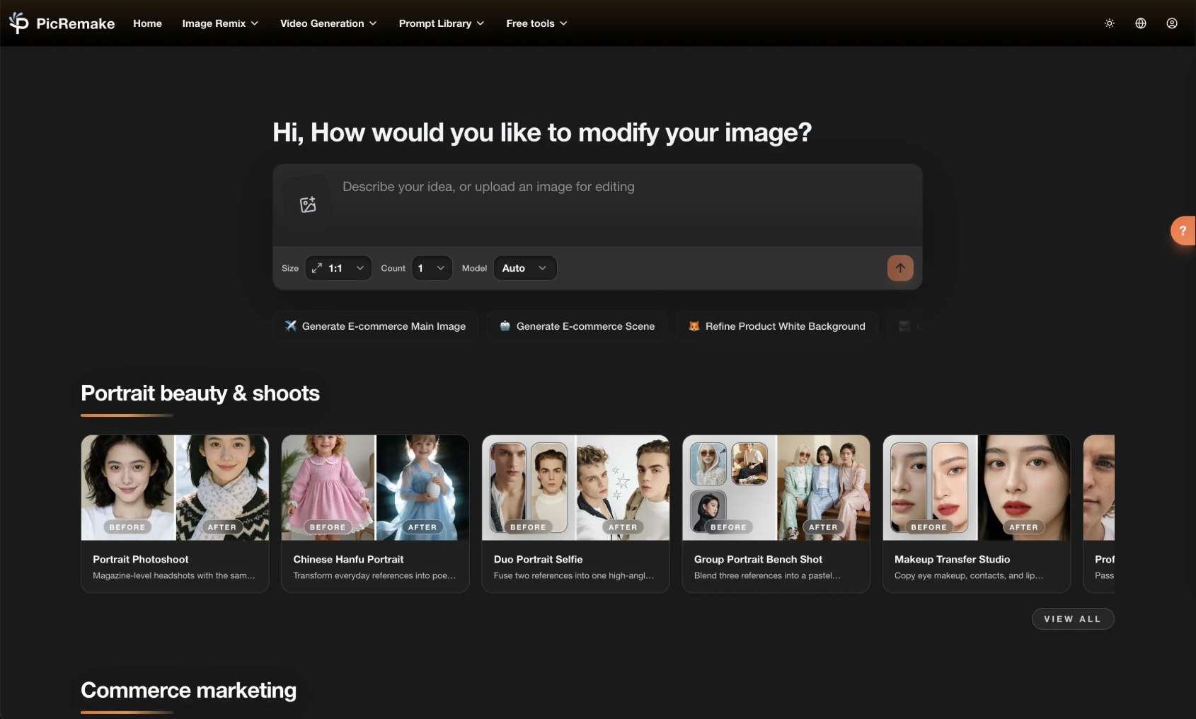 Screenshot 1 of PicRemake