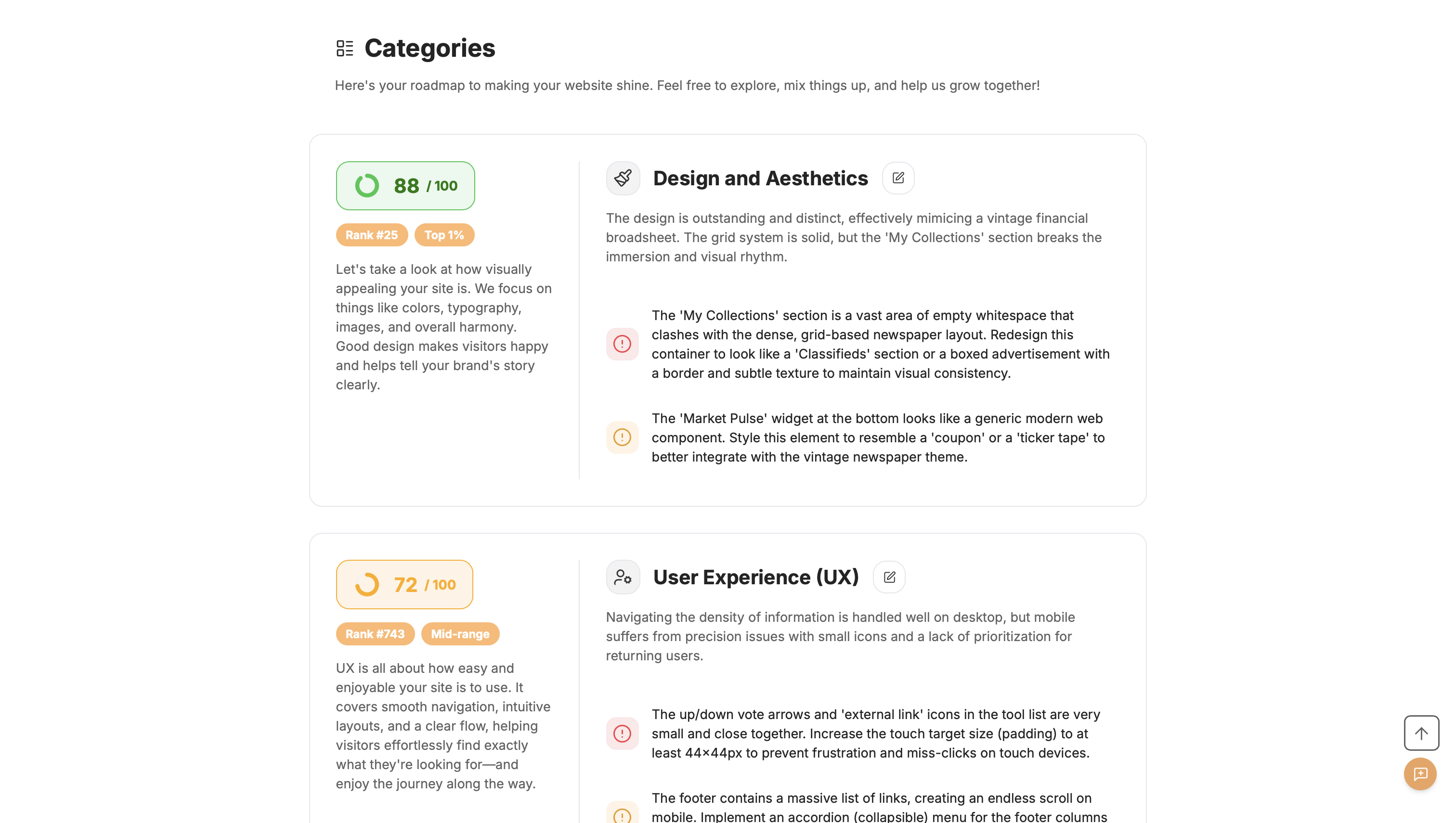 Screenshot 3 of Roast My Web