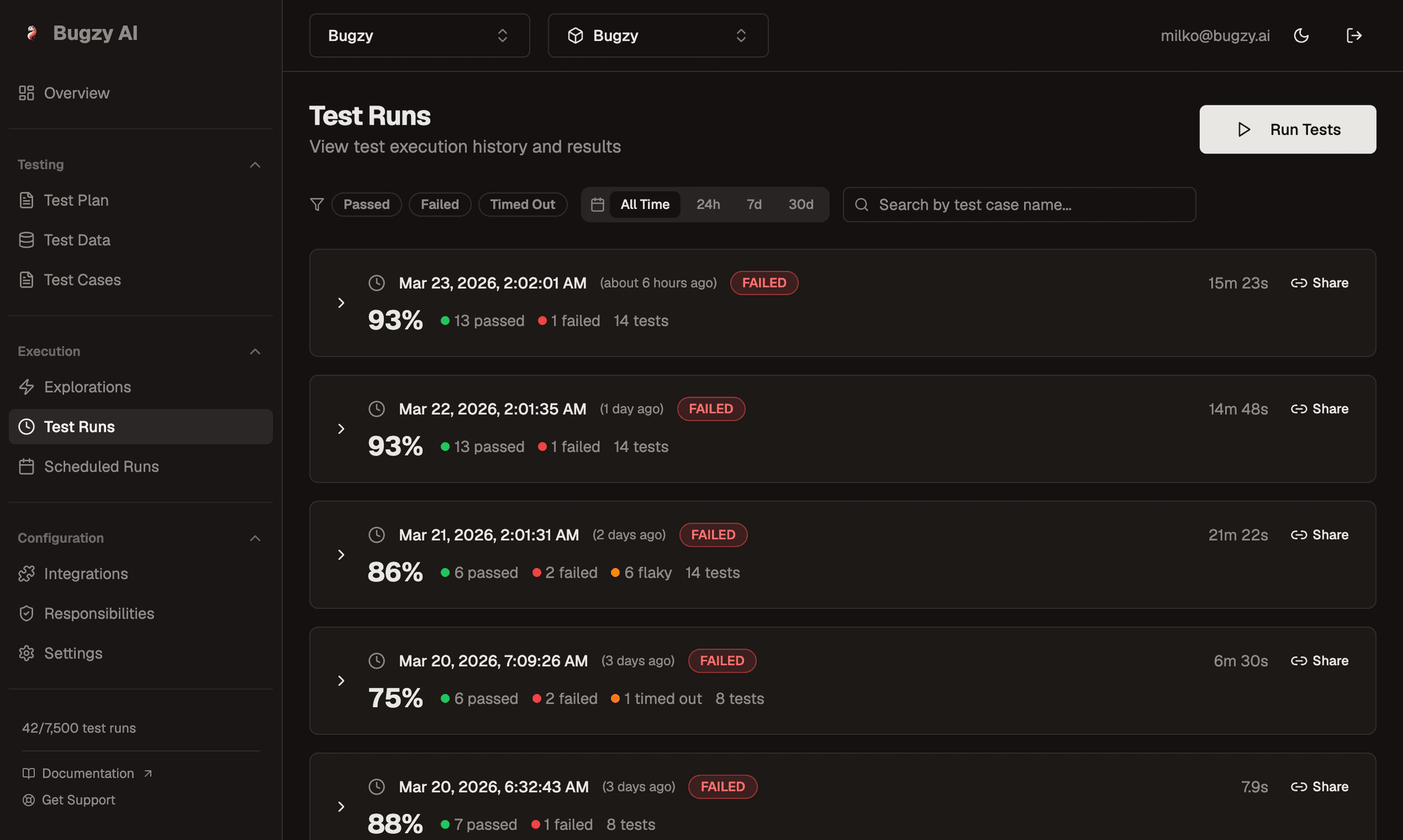 Screenshot 6 of Bugzy AI