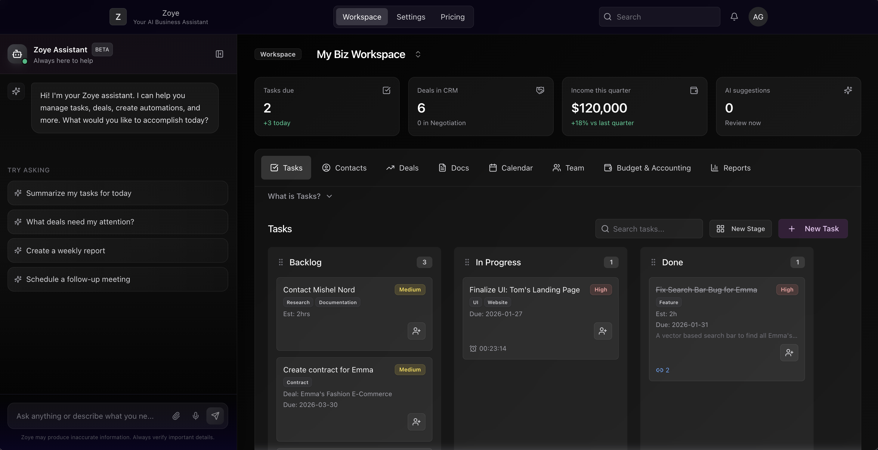 Screenshot 2 of Zoye