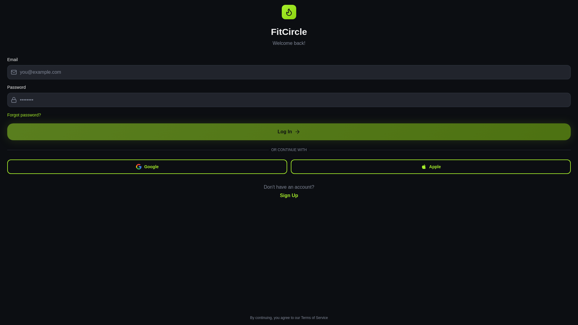 Screenshot 1 of FitCircle - Social Fitness Habits