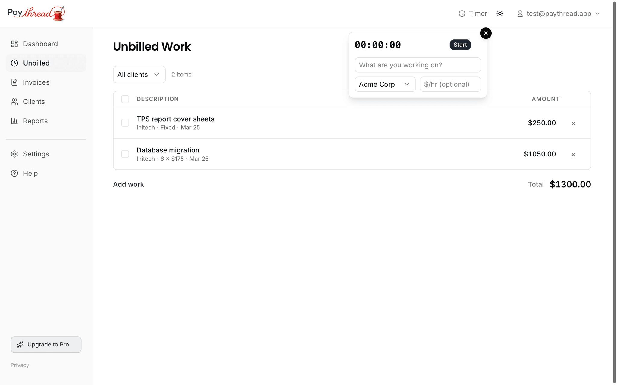 Screenshot 2 of Paythread