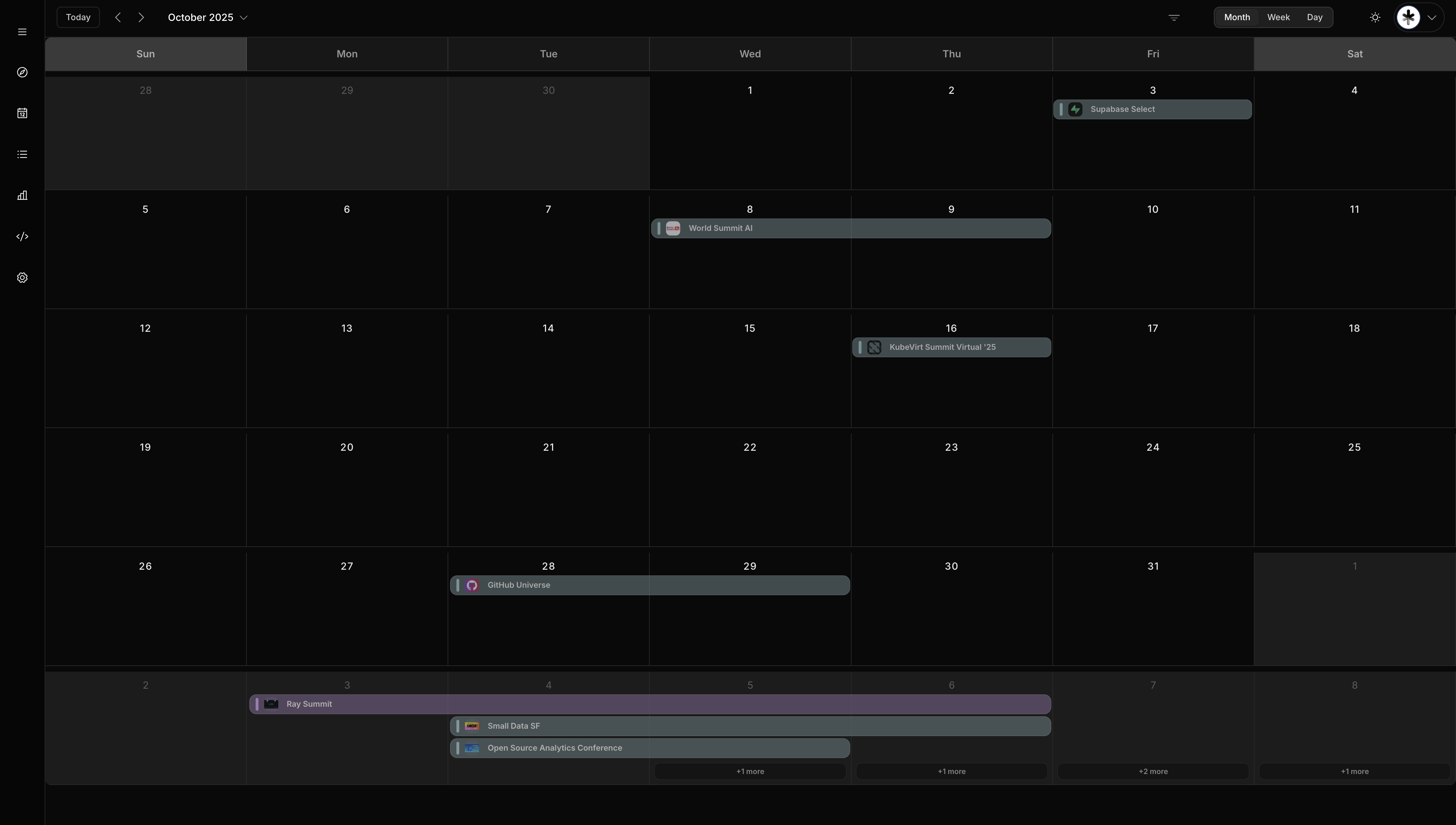 Screenshot 3 of Kure-Cal: Tech Events Discovery Platform