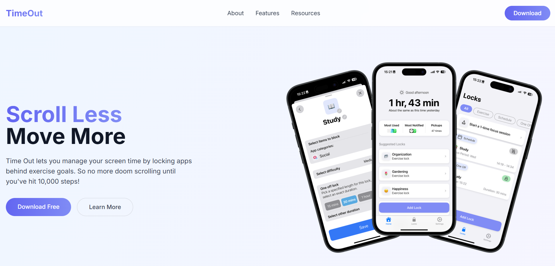 Screenshot 1 of  TryTimeout