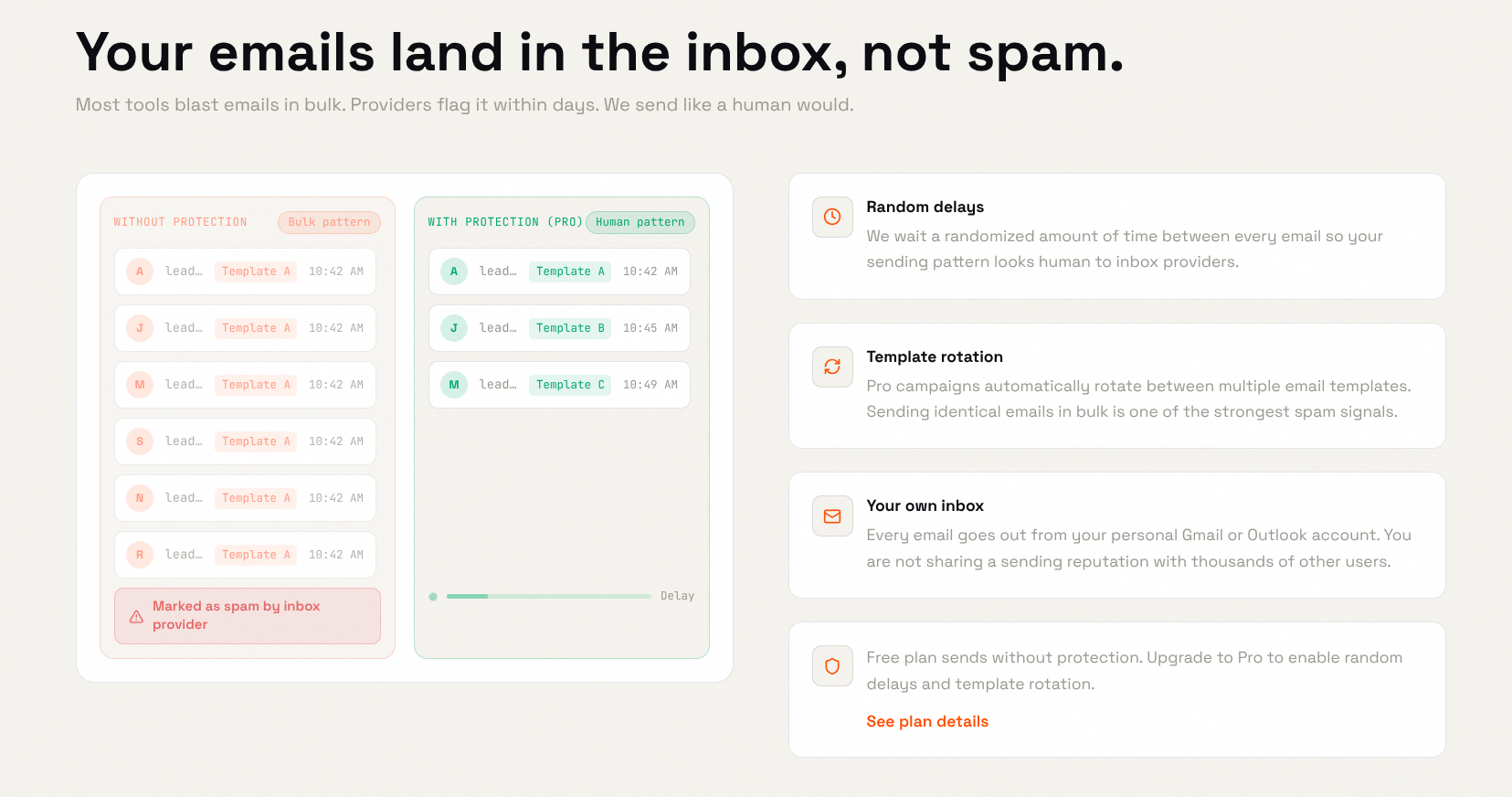 Screenshot 2 of AI Cold Emailing Tool