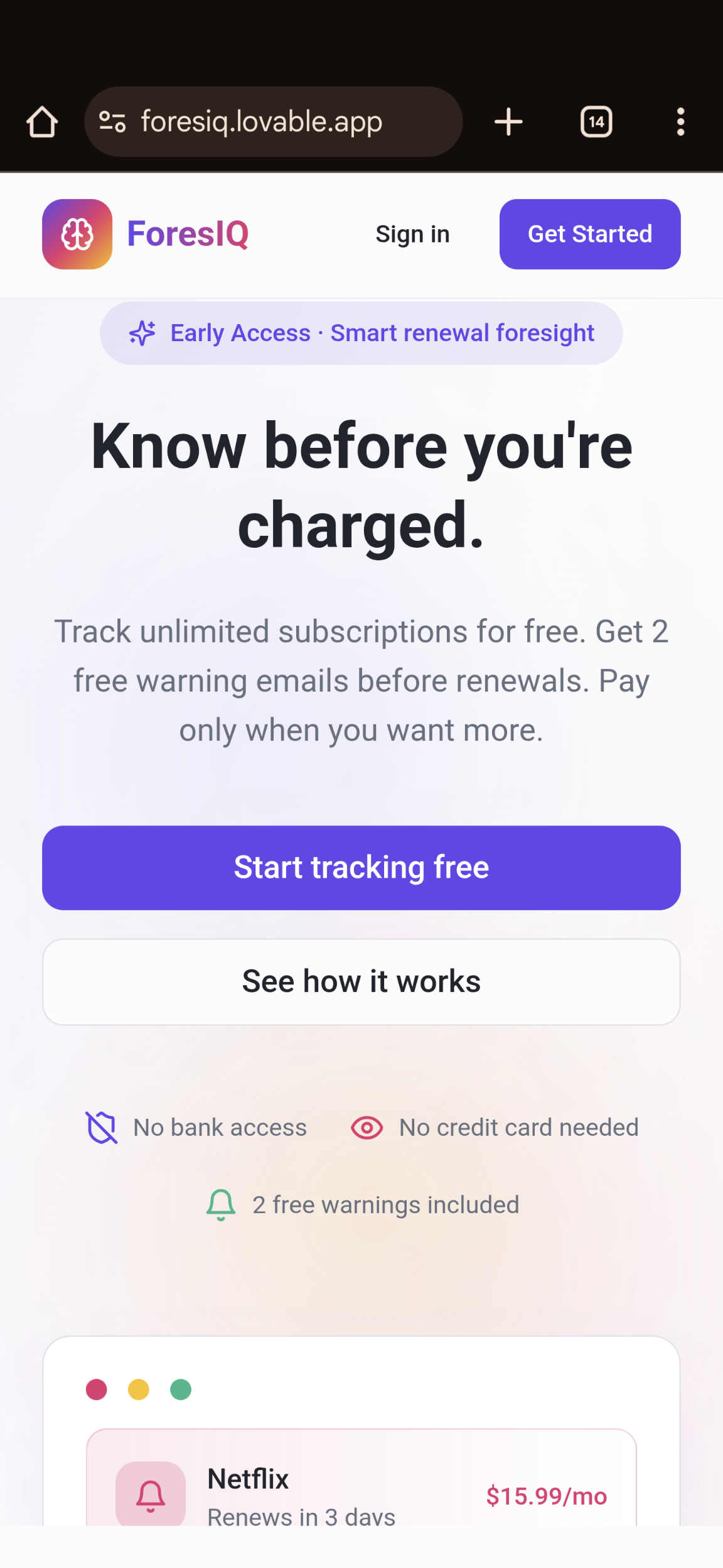 Screenshot 3 of ForesIQ