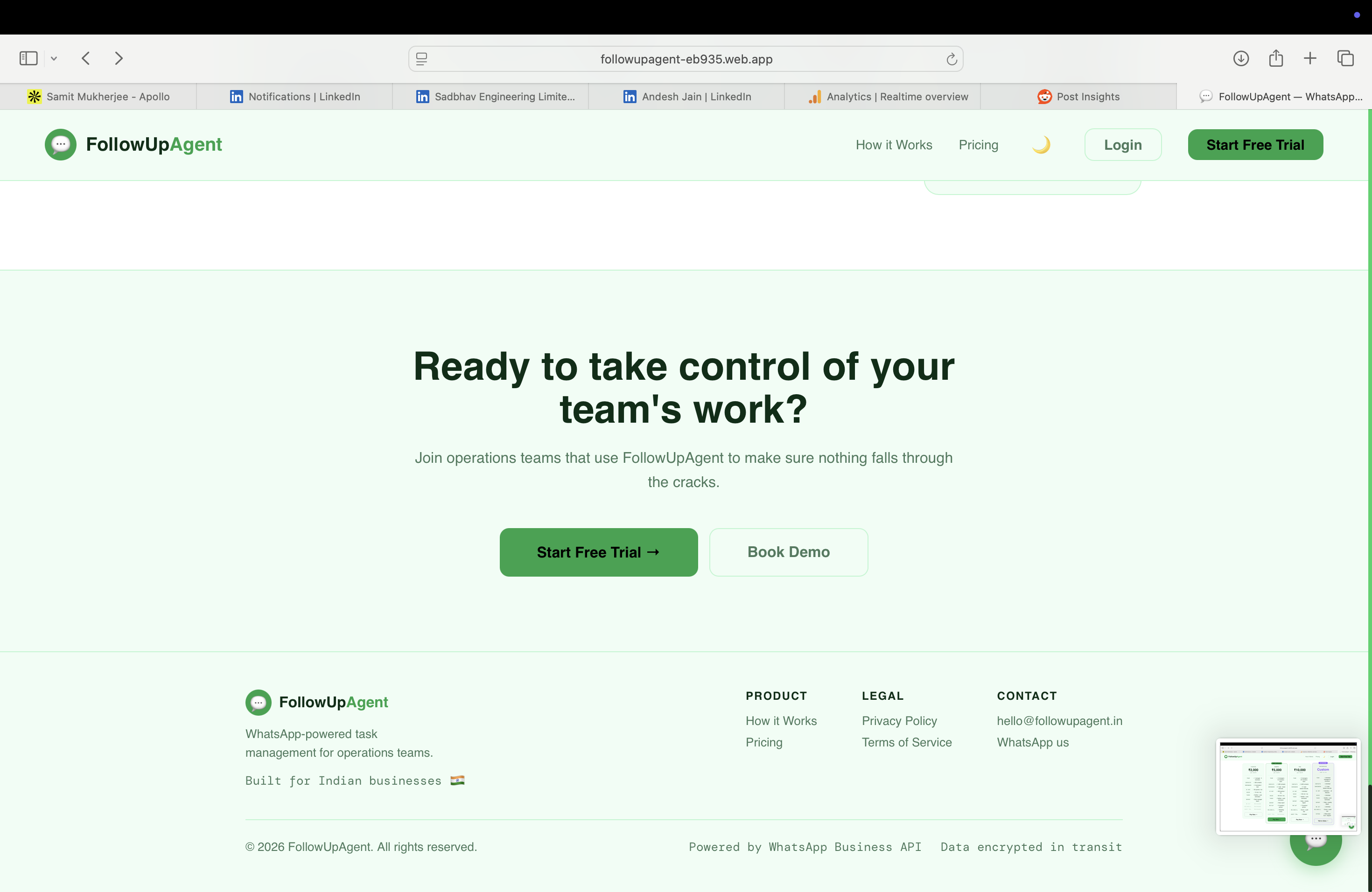 Screenshot 10 of FollowUpAgent