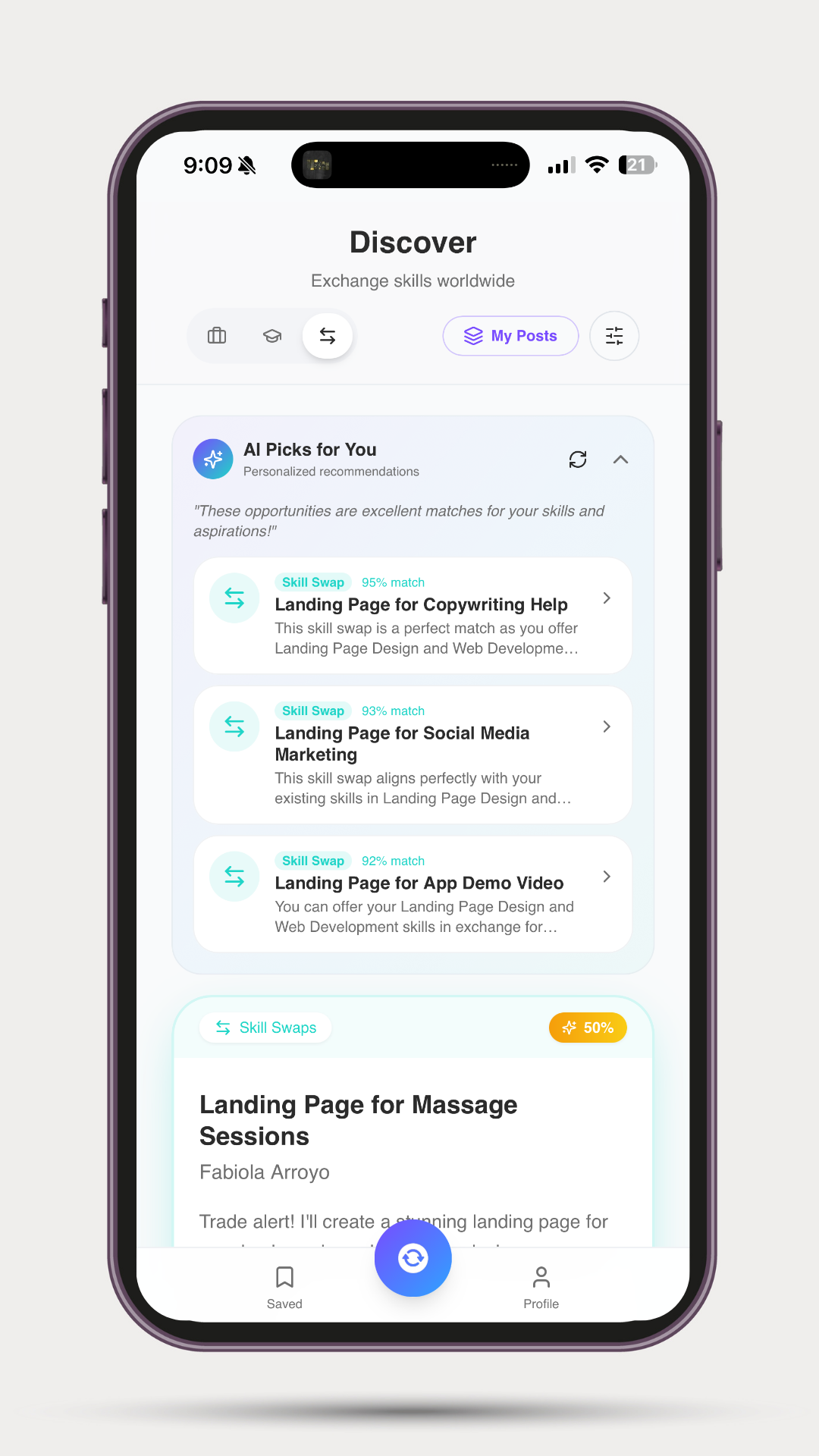 Screenshot 1 of Swipe