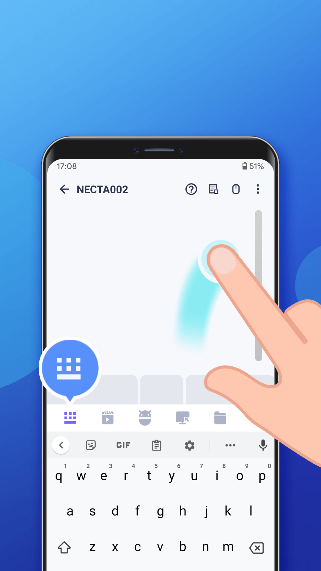 Screenshot 1 of WiFi Mouse