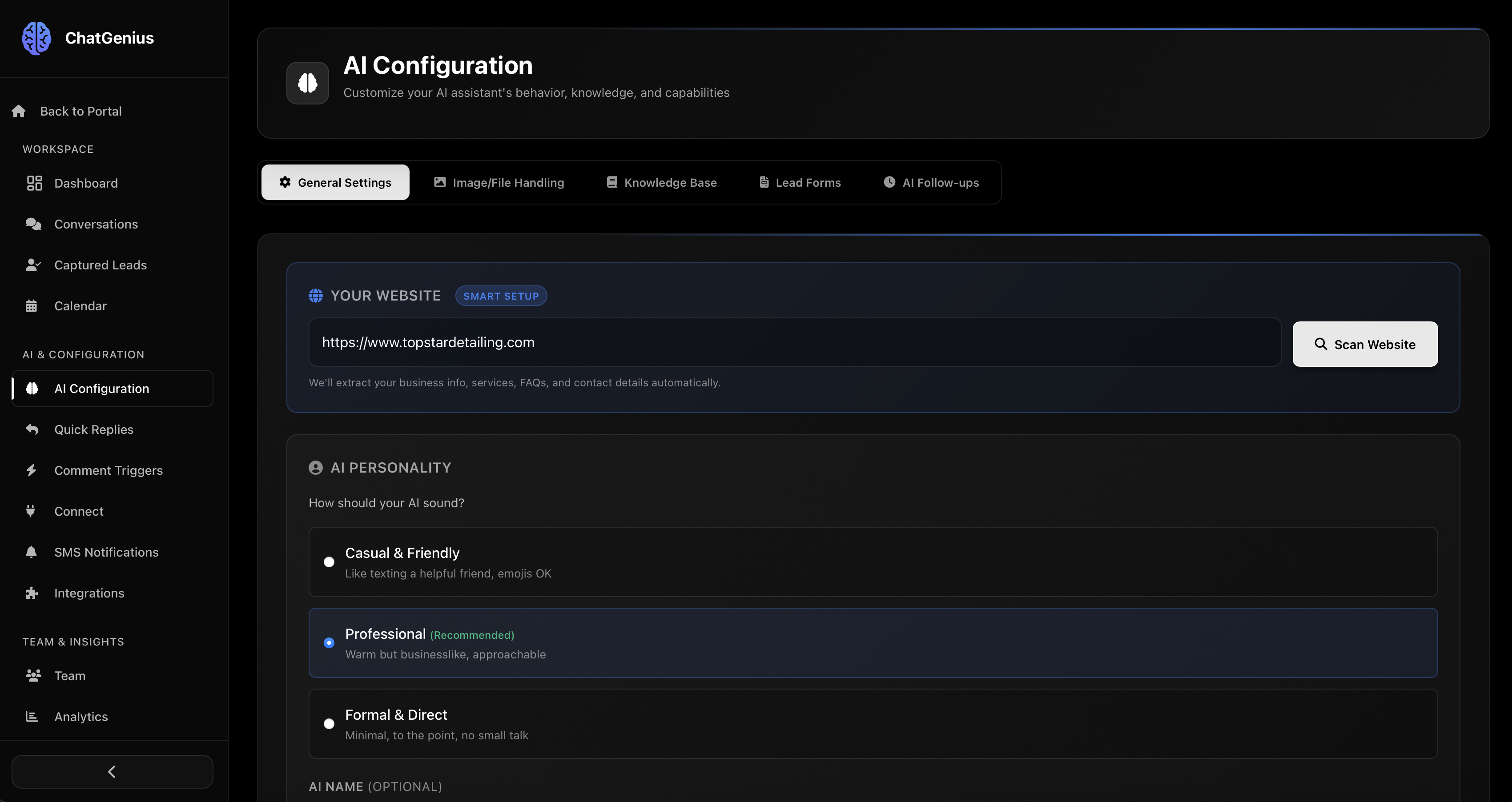 Screenshot 4 of ChatGenius