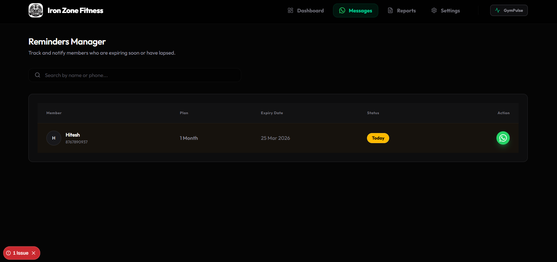 Screenshot 3 of GymPulse