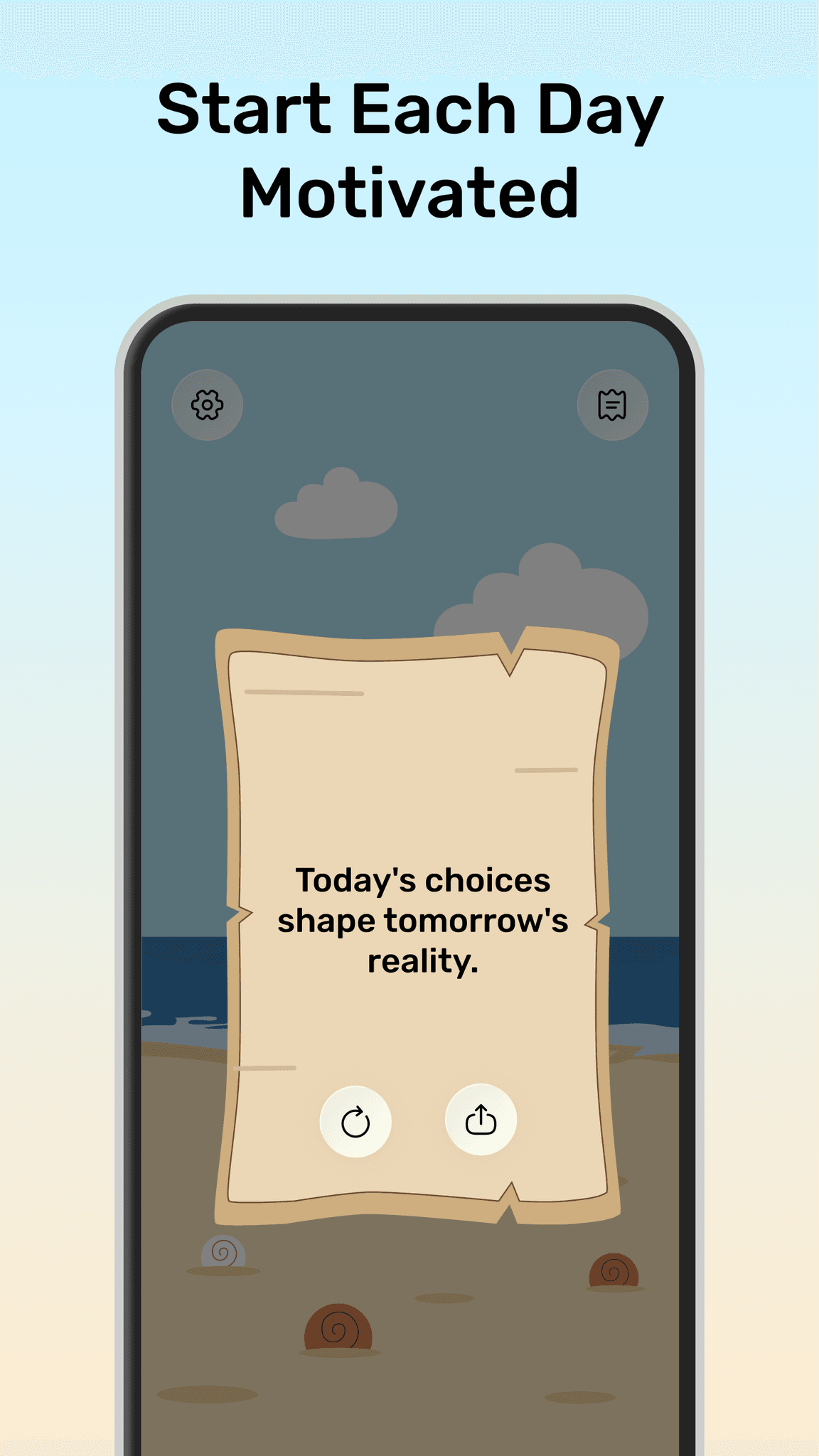 Screenshot 4 of BottleNote: Daily Inspirational Quotes