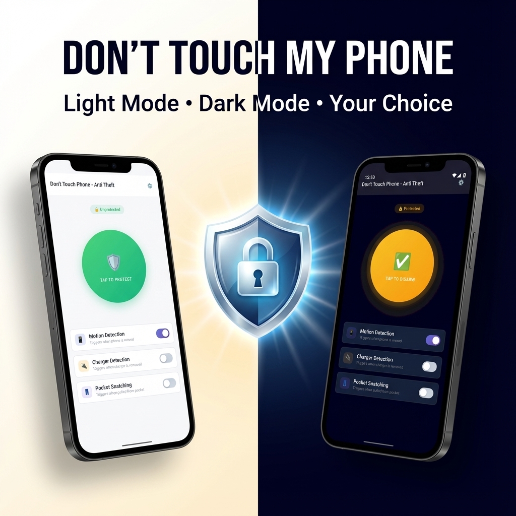 Screenshot 1 of Don't touch my phone - Anti-theft Alarm