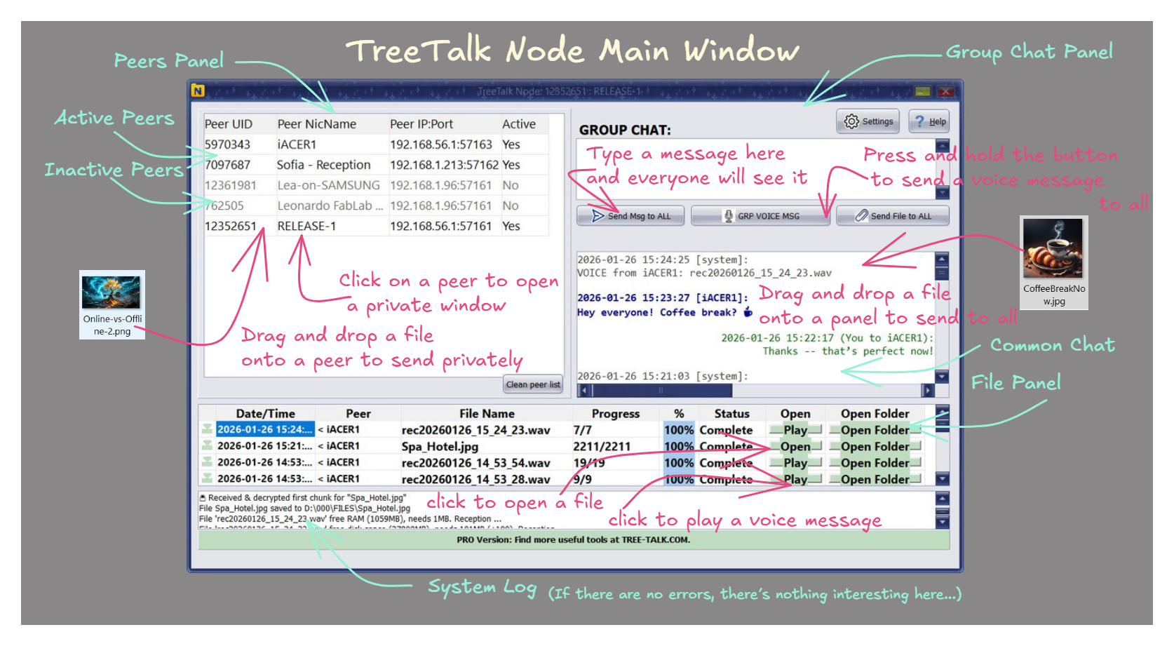 Screenshot 3 of TreeTalk Node