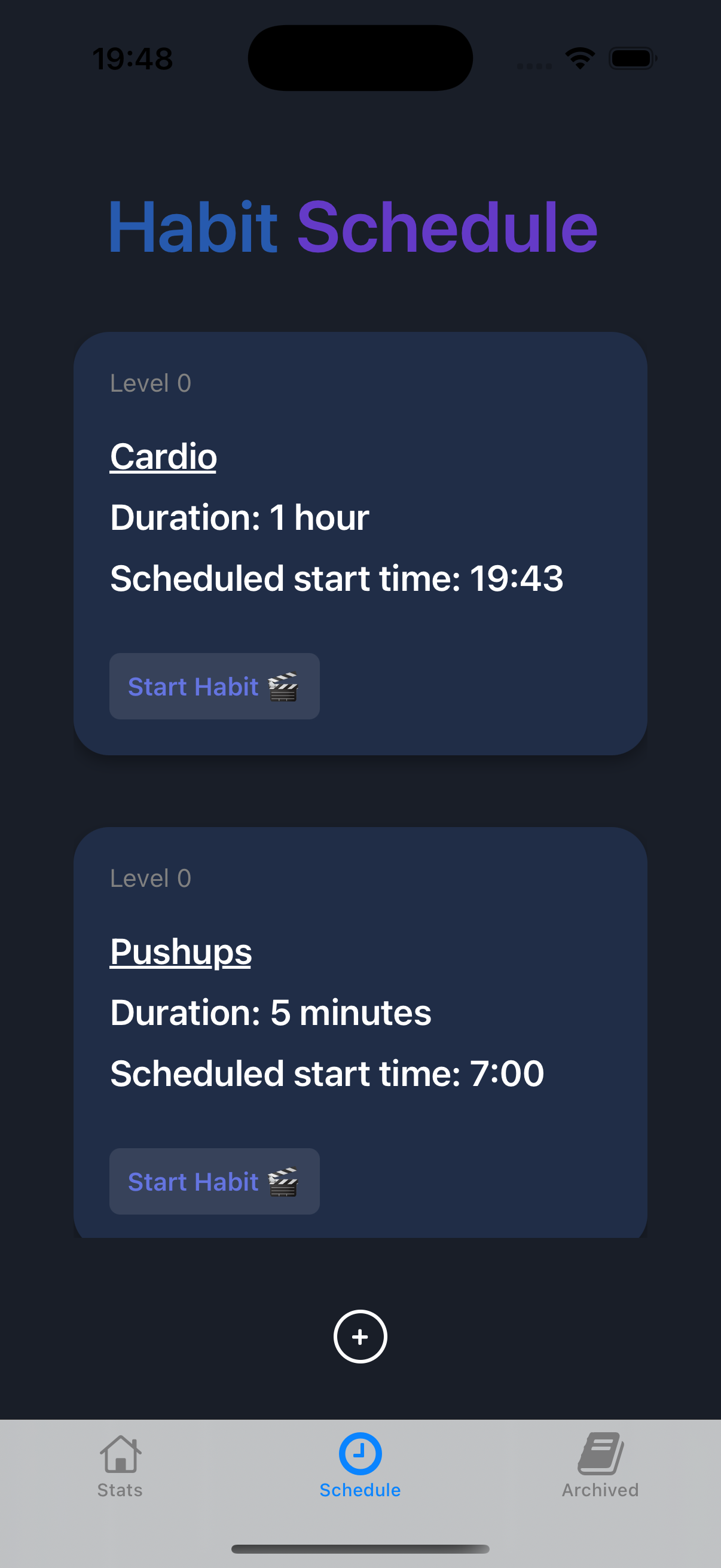 Screenshot 1 of Habit Ladder