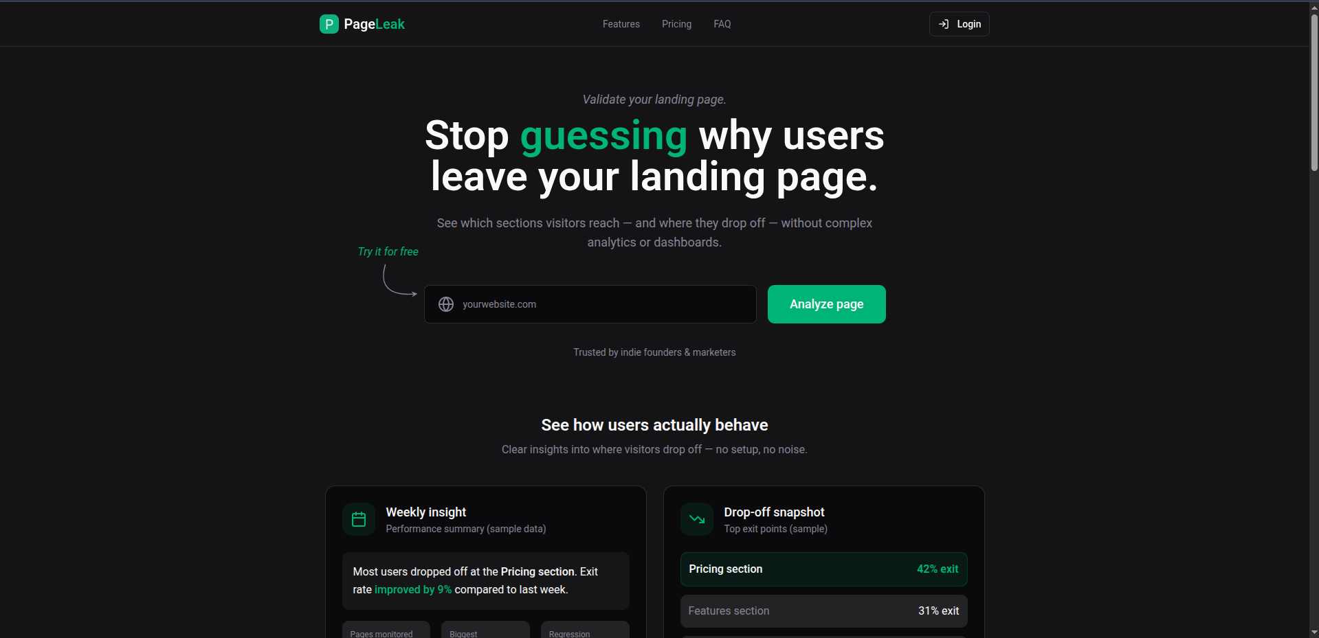 Screenshot 2 of PageLeak