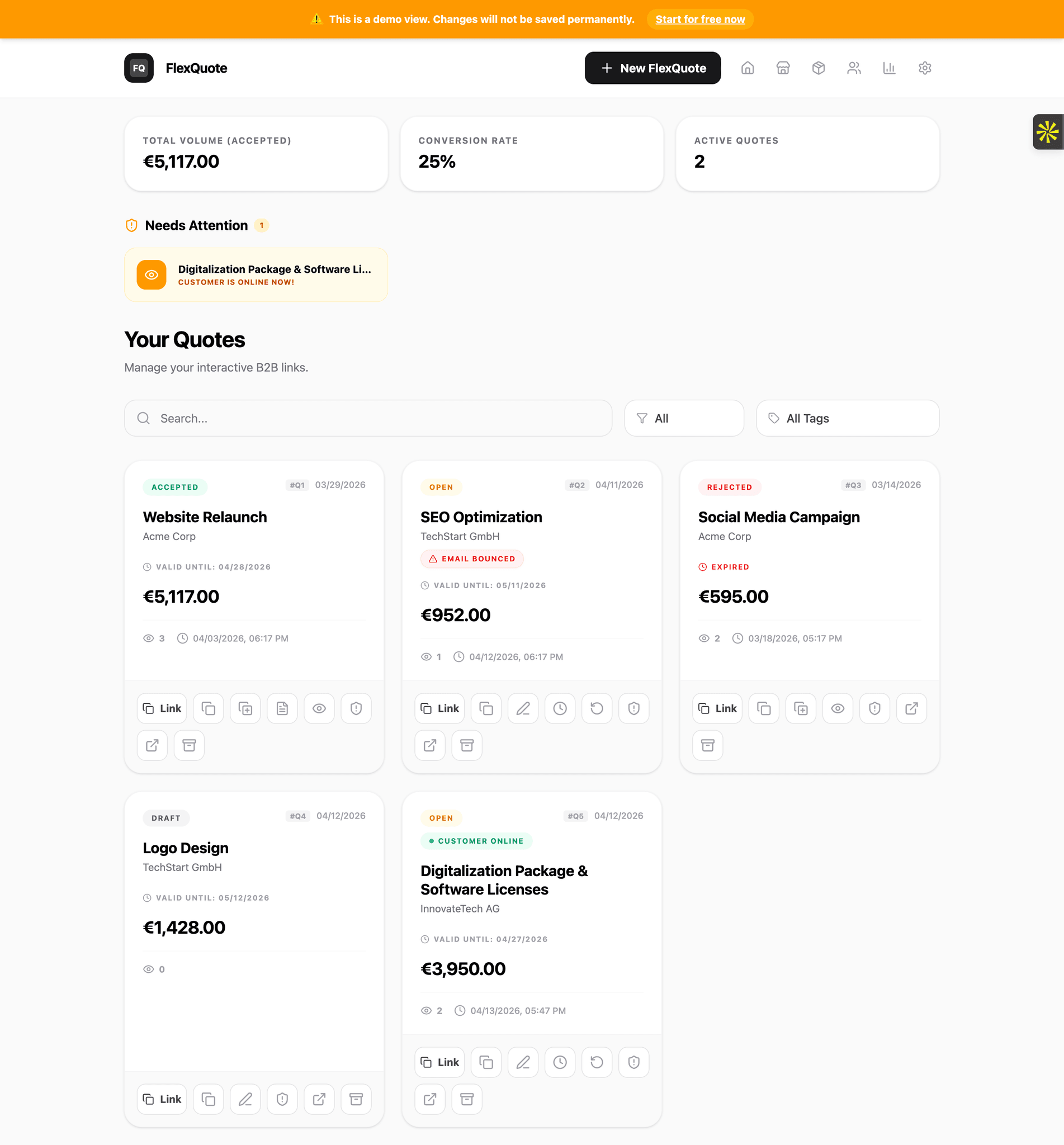 Screenshot 5 of FlexQuote