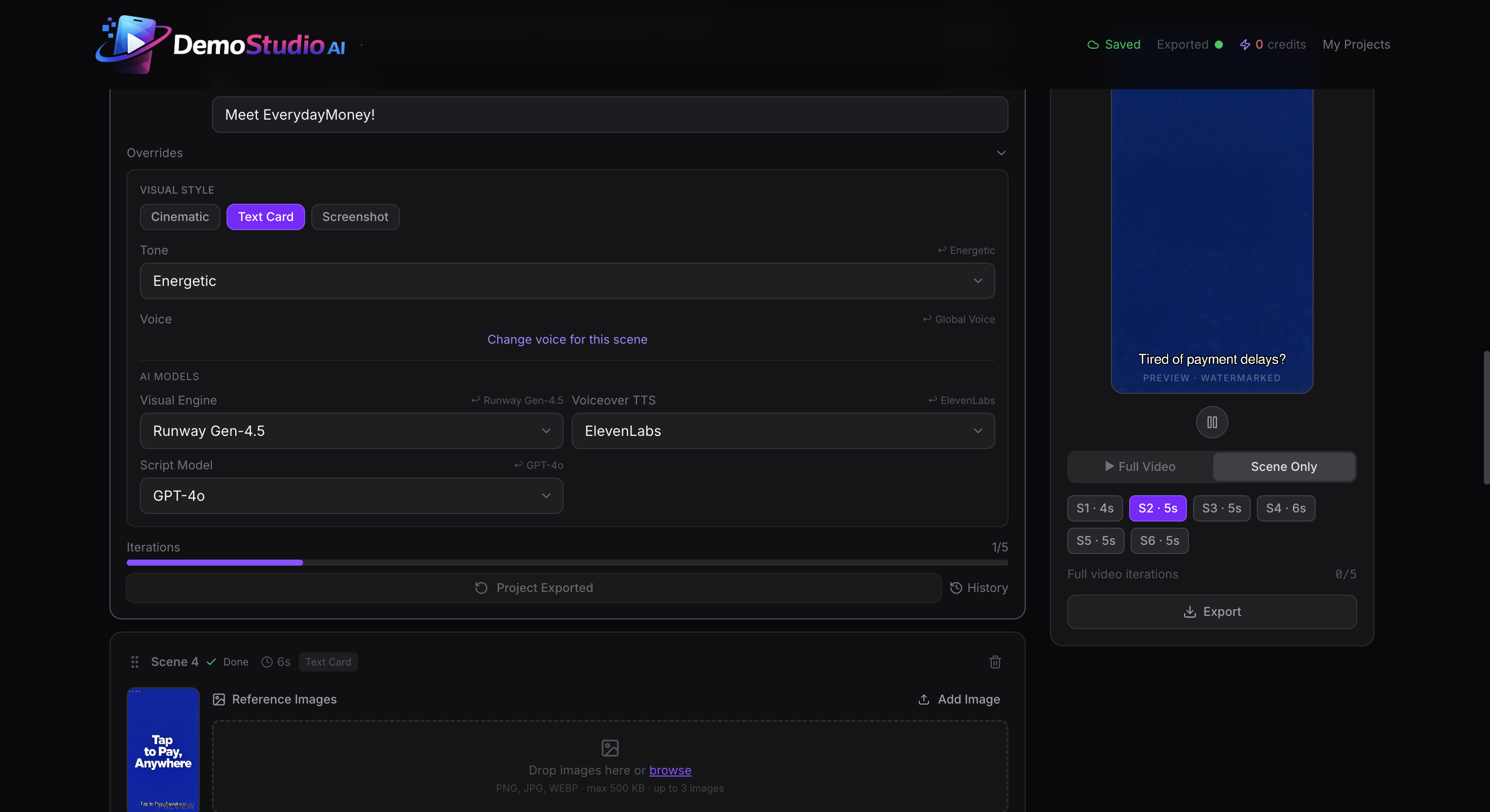 Screenshot 2 of DemoStudio AI