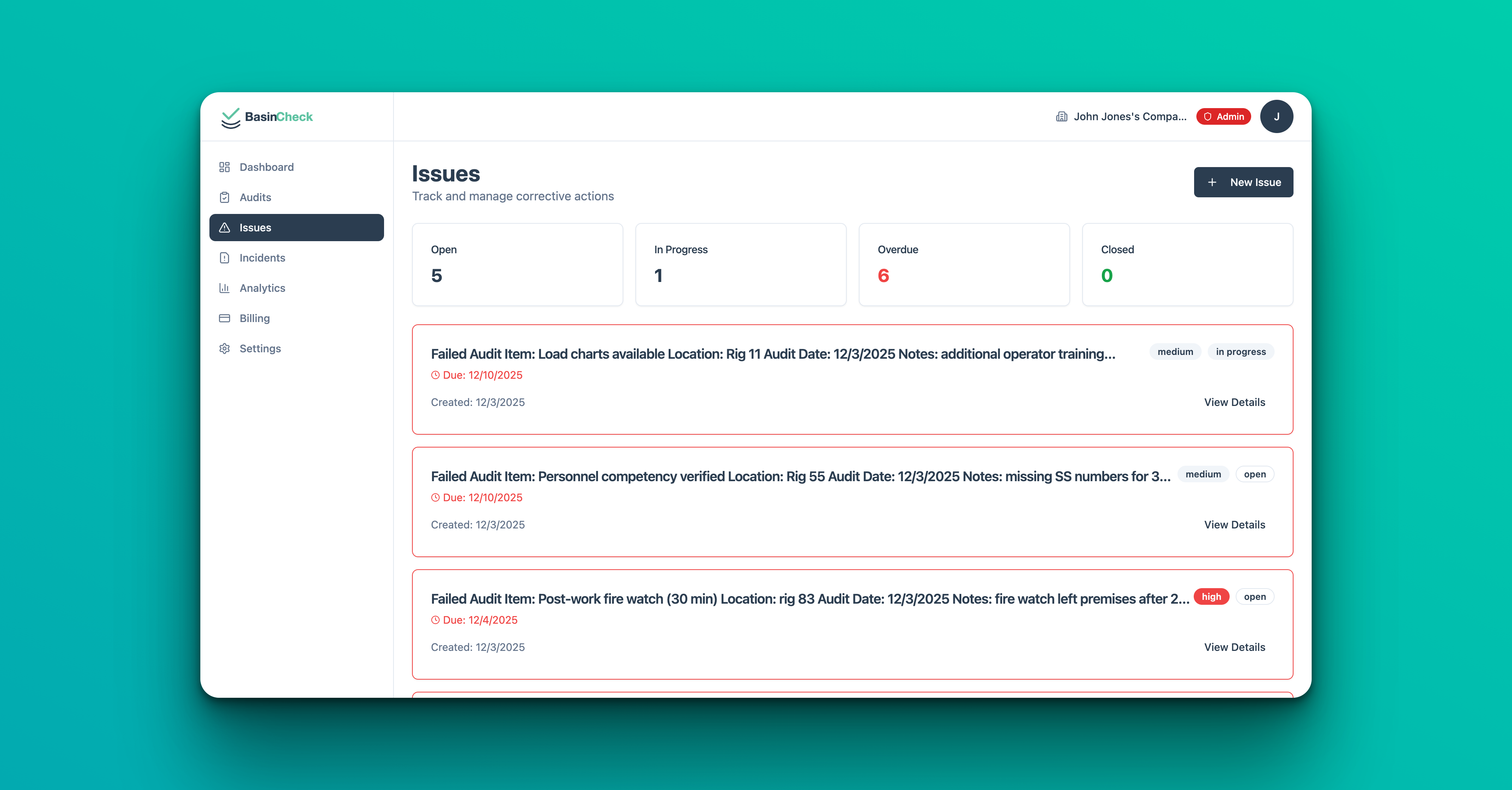 Screenshot 3 of BasinCheck