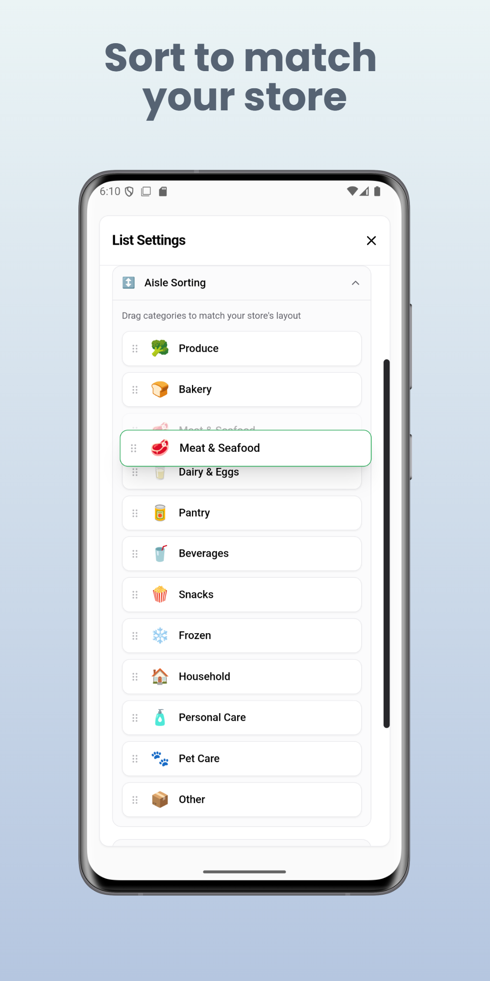Screenshot 6 of Grocery List: Shopping Lister
