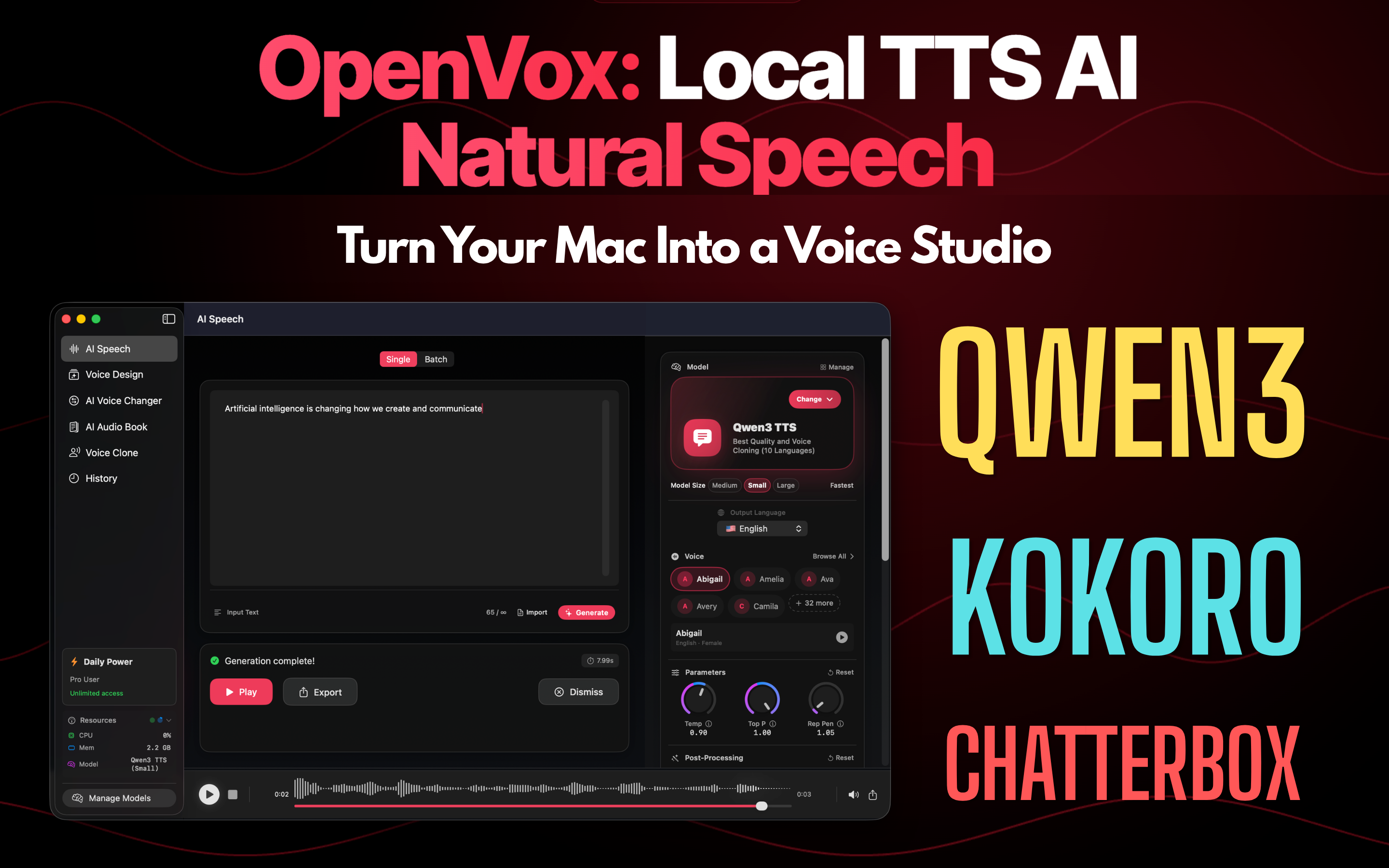 Screenshot 1 of OpenVox
