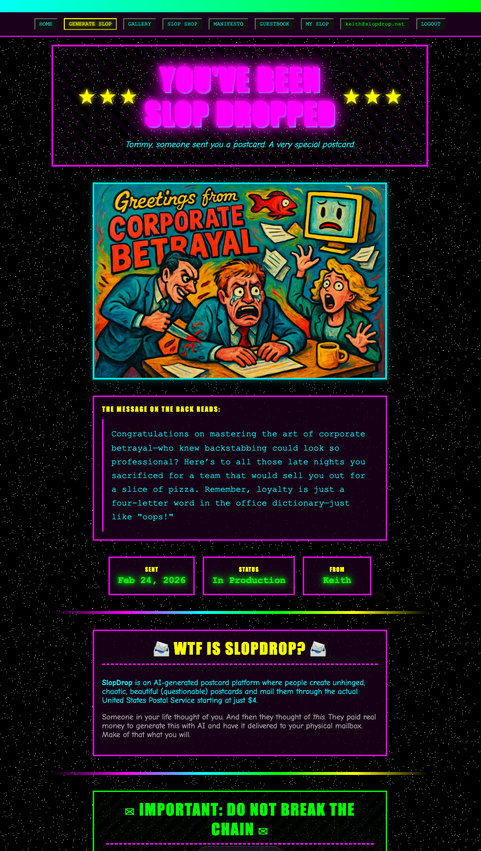 Screenshot 4 of SLOPDROP