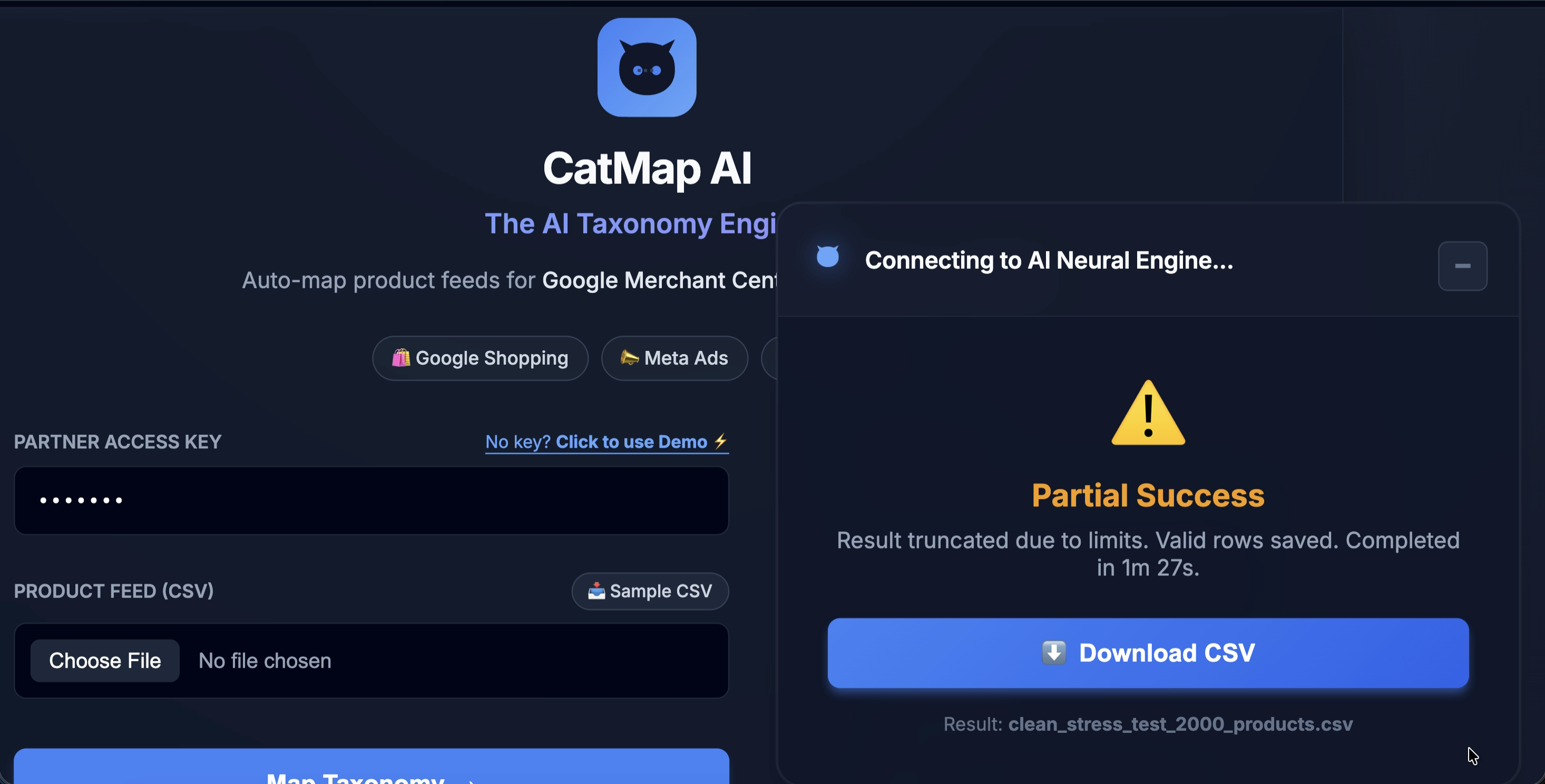 Screenshot 3 of CatMap AI