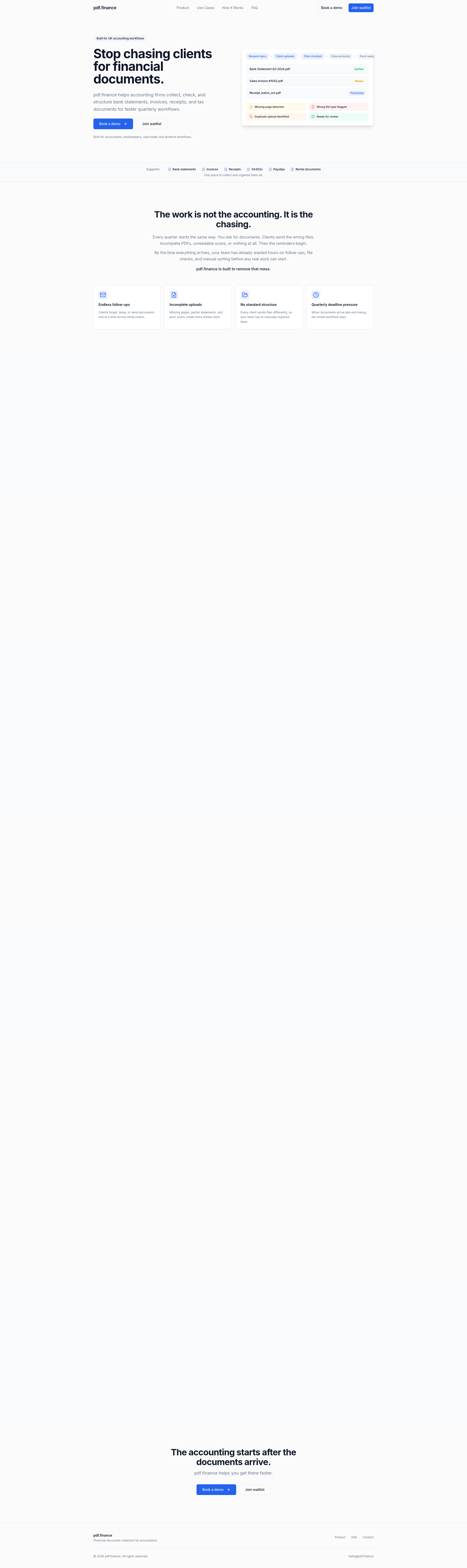 Screenshot 1 of pdf.finance