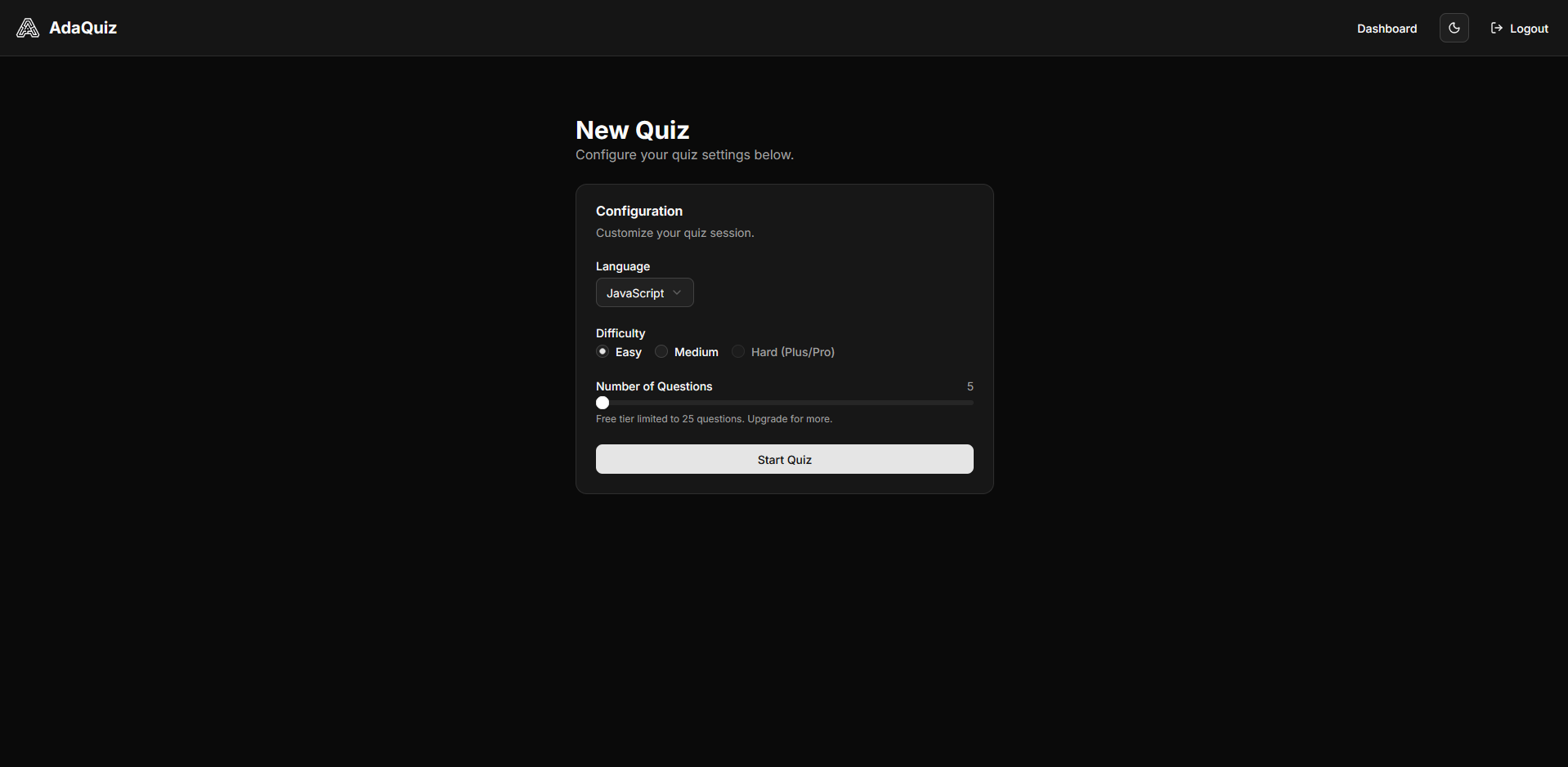 Screenshot 3 of AdaQuiz