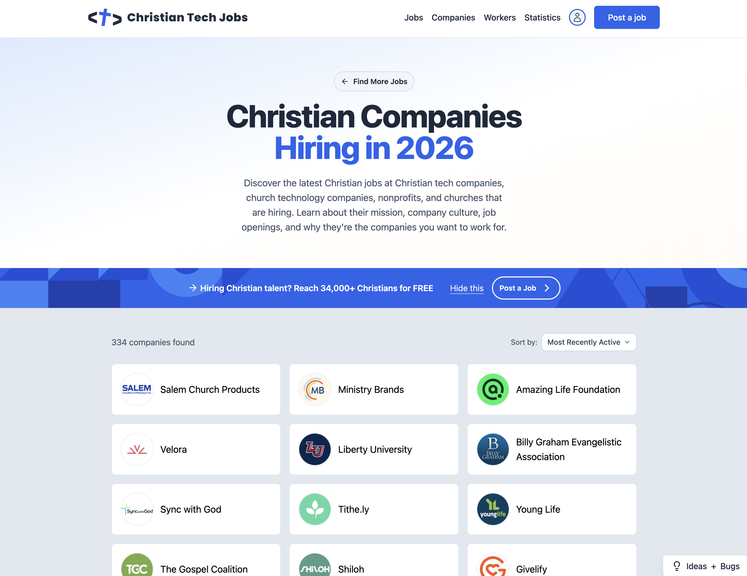 Screenshot 2 of Christian Tech Jobs