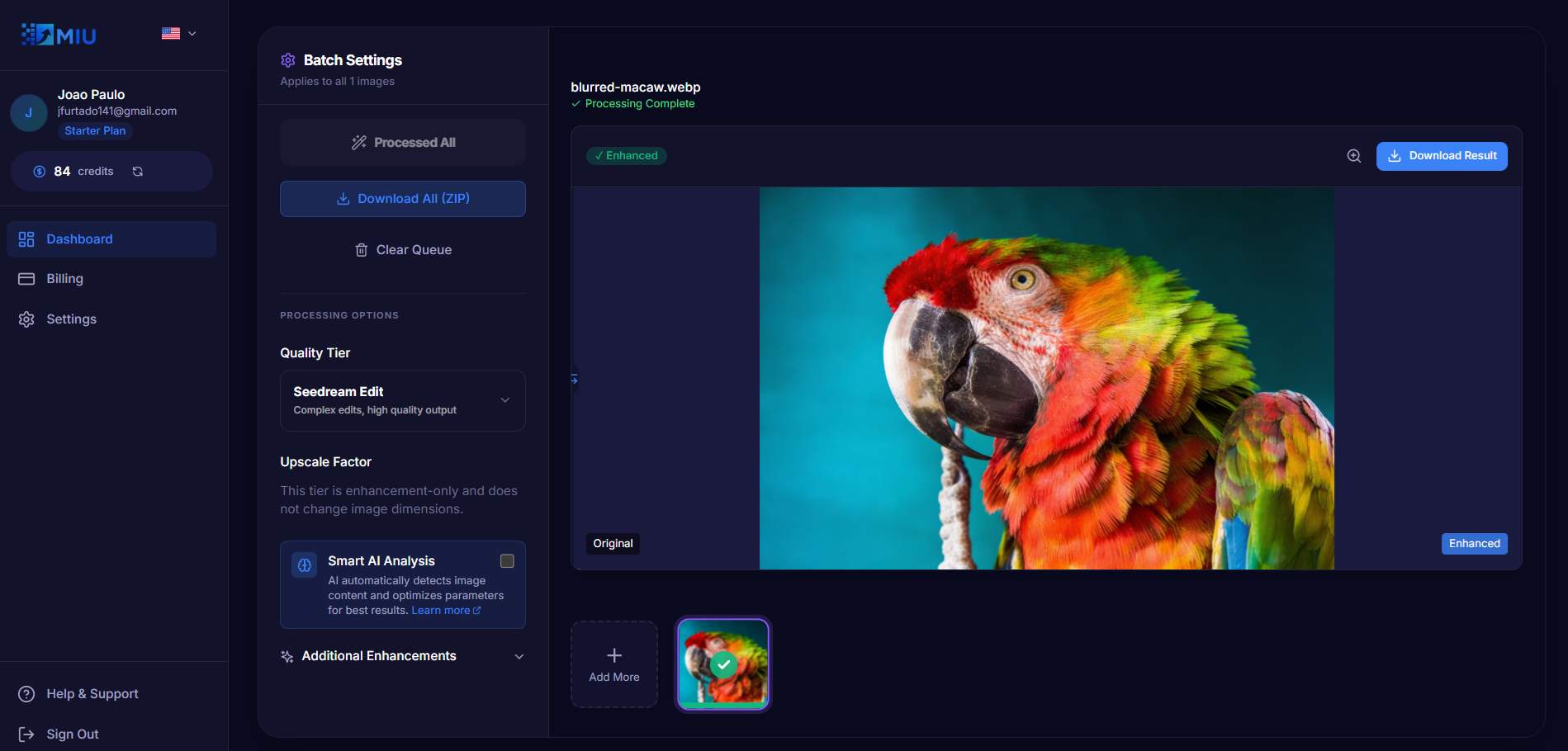 Screenshot 2 of MyImageUpscaler